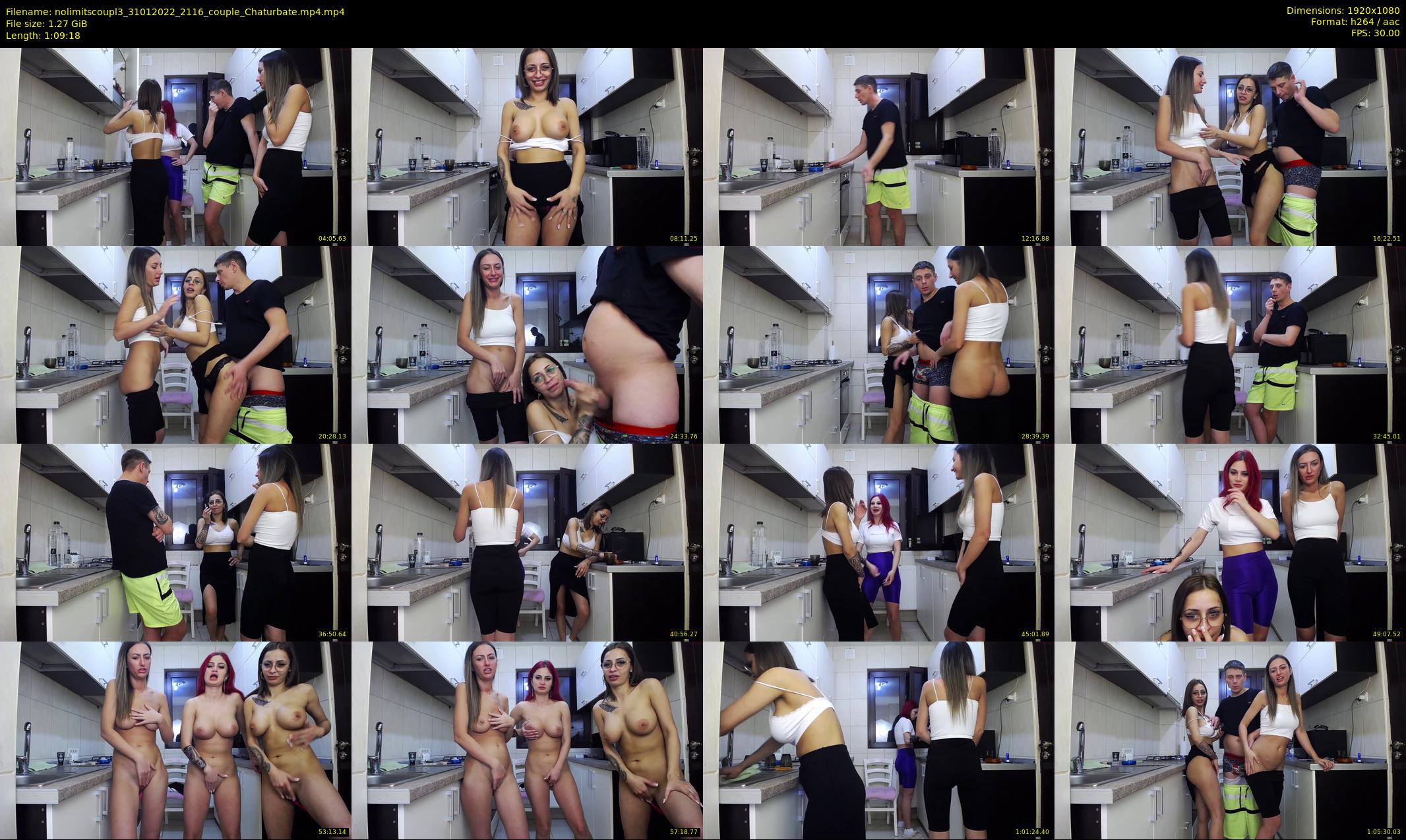 nolimitscoupl3 — 70 minute Chaturbate couple cam show recording, 1080p, Jan 31, 2022