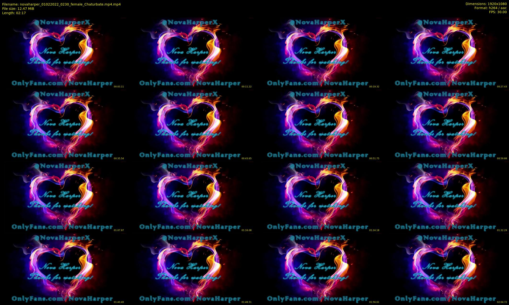 novaharper — 3 minute Chaturbate female cam show recording, 1080p, Feb 1, 2022