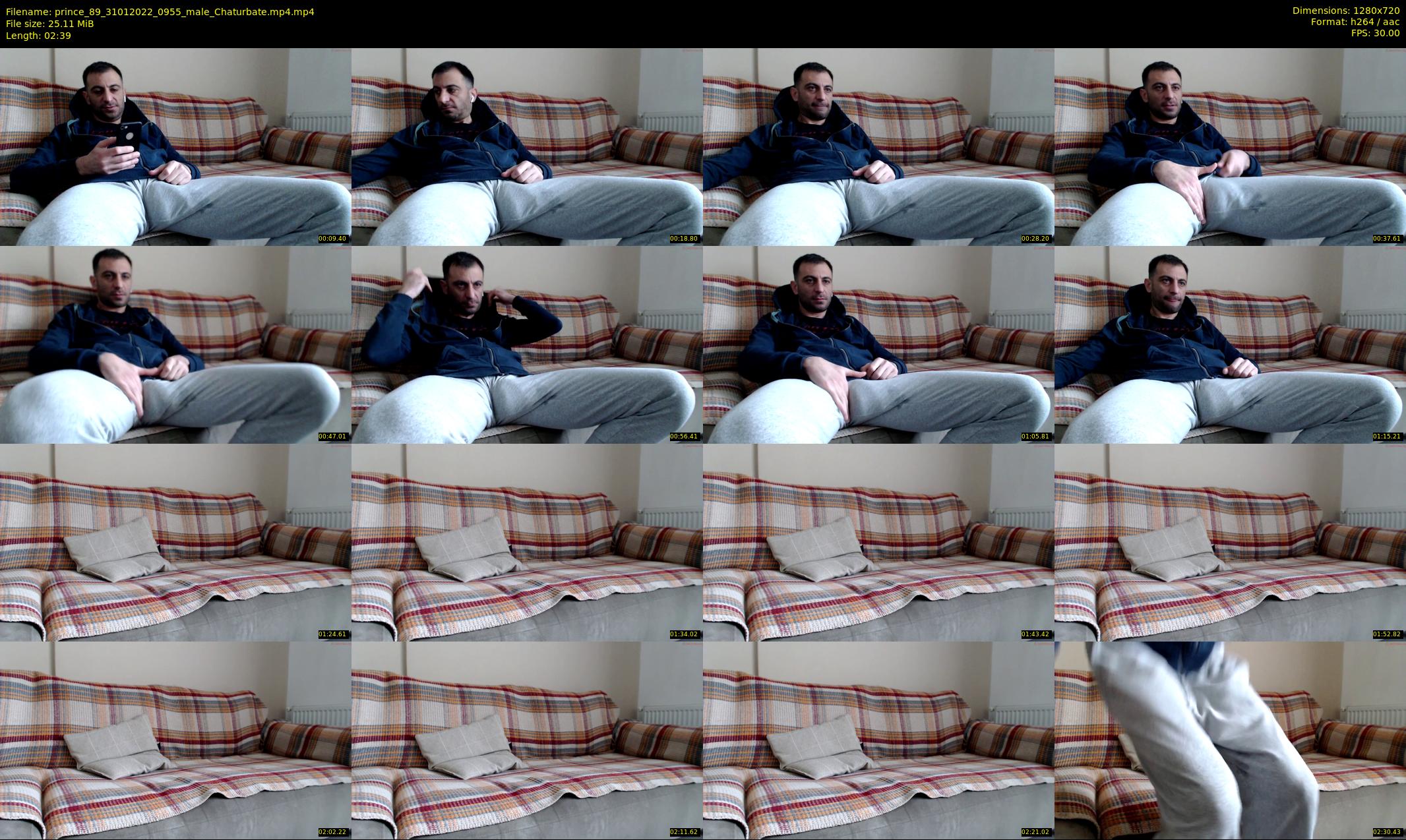 prince_89 — 3 minute Chaturbate male cam show recording, 720p, Jan 31, 2022