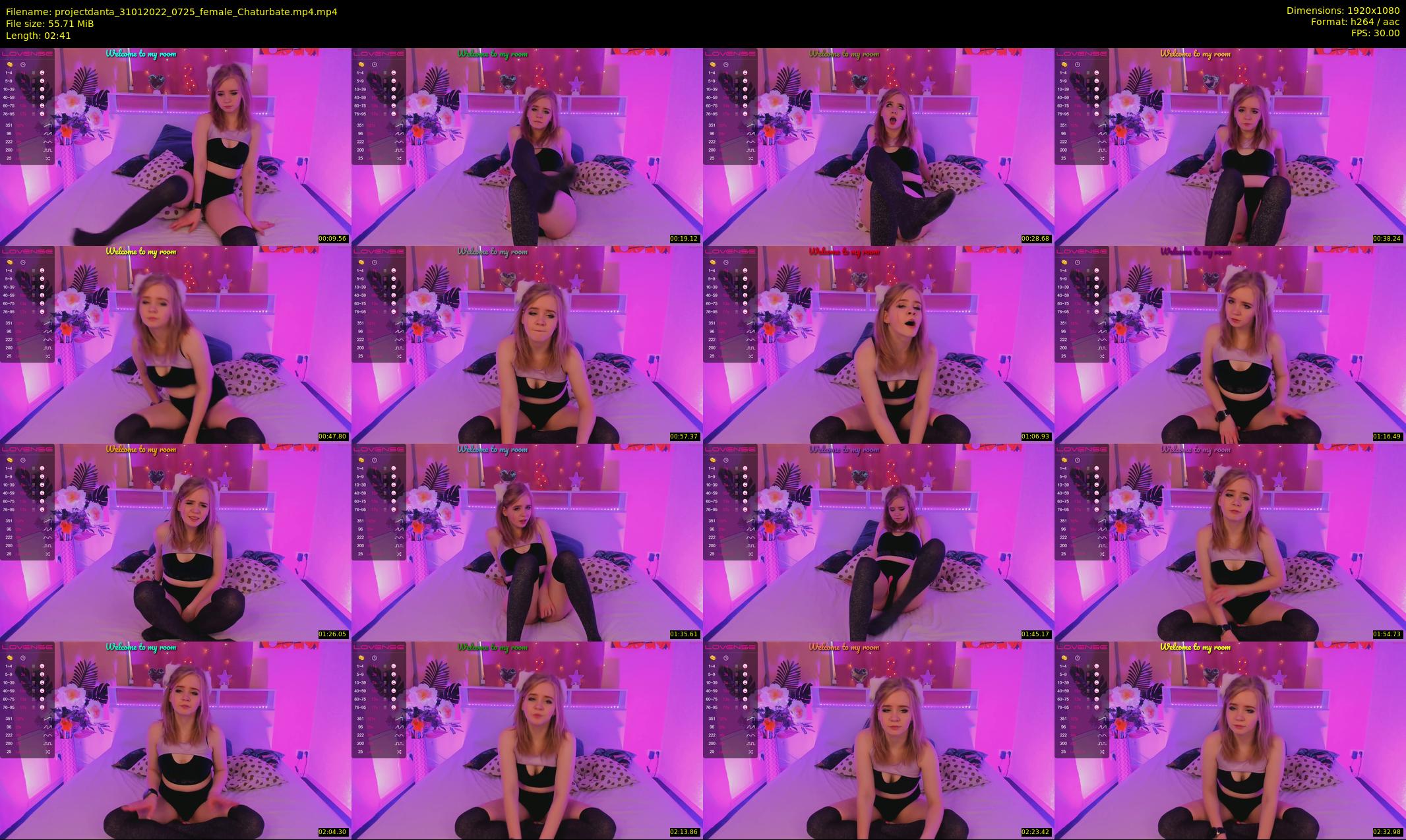 projectdanta — 3 minute Chaturbate female cam show recording, 1080p, Jan 31, 2022