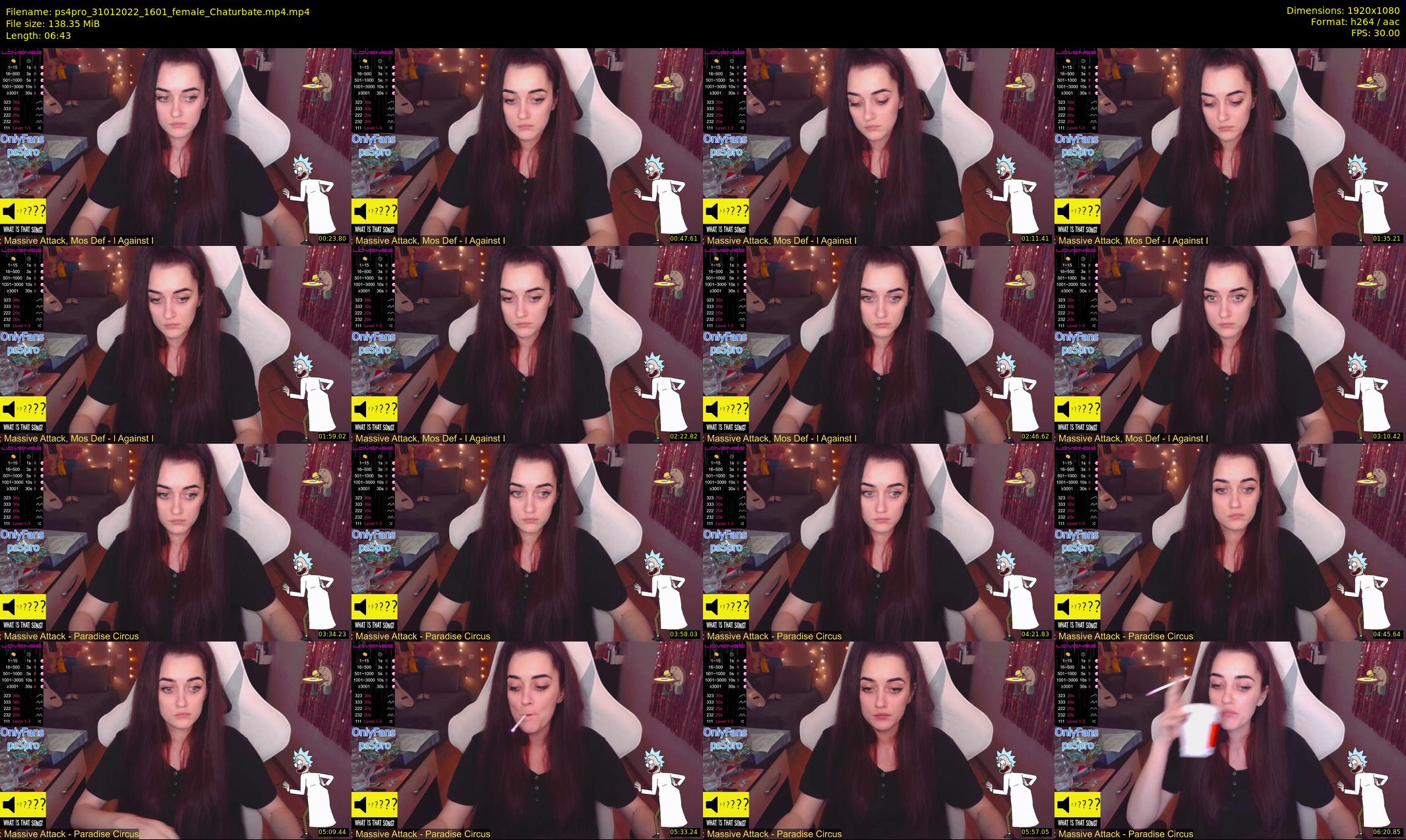 ps4pro — 7 minute Chaturbate female cam show recording, 1080p, Jan 31, 2022