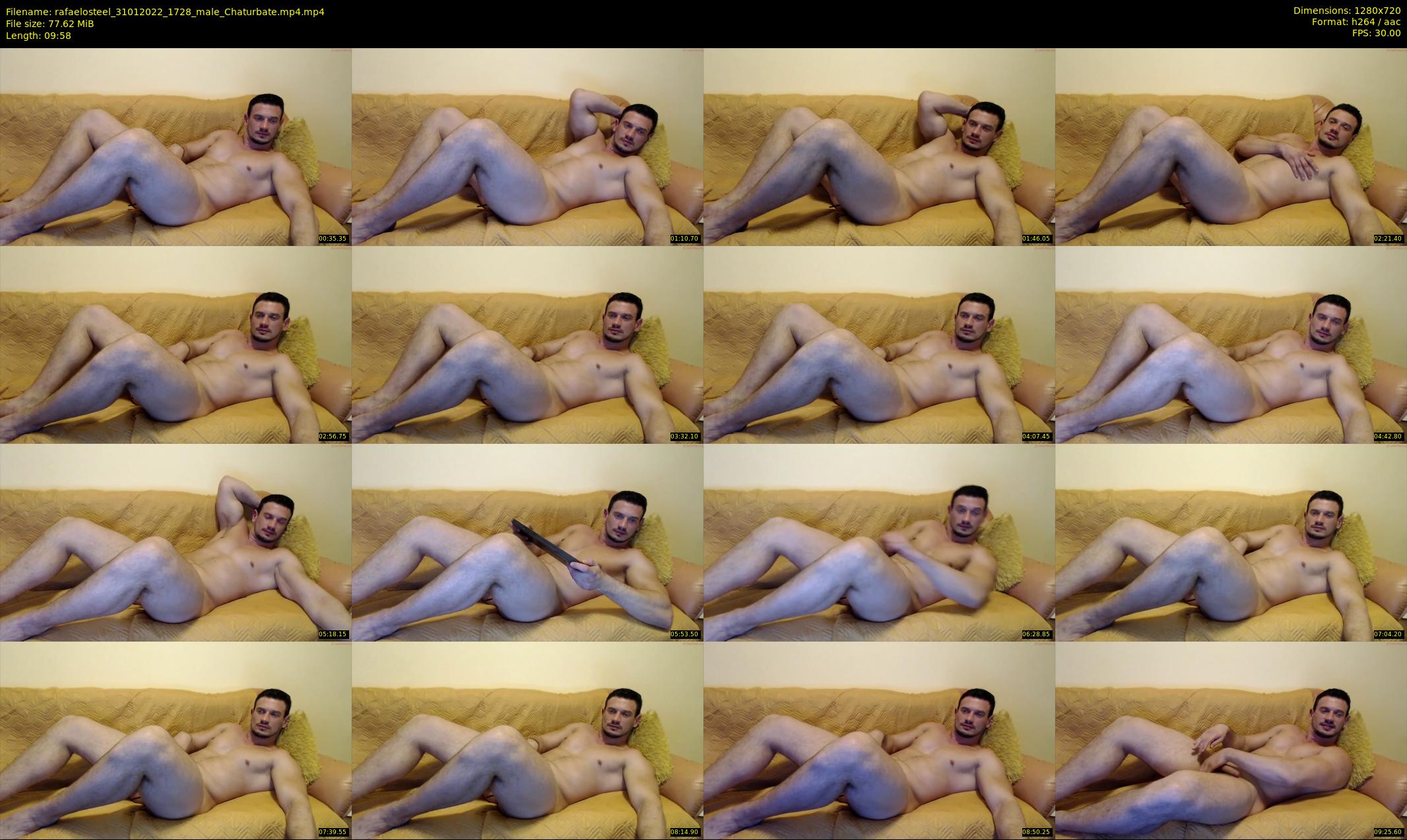 rafaelosteel — 10 minute Chaturbate male cam show recording, 720p, Jan 31, 2022