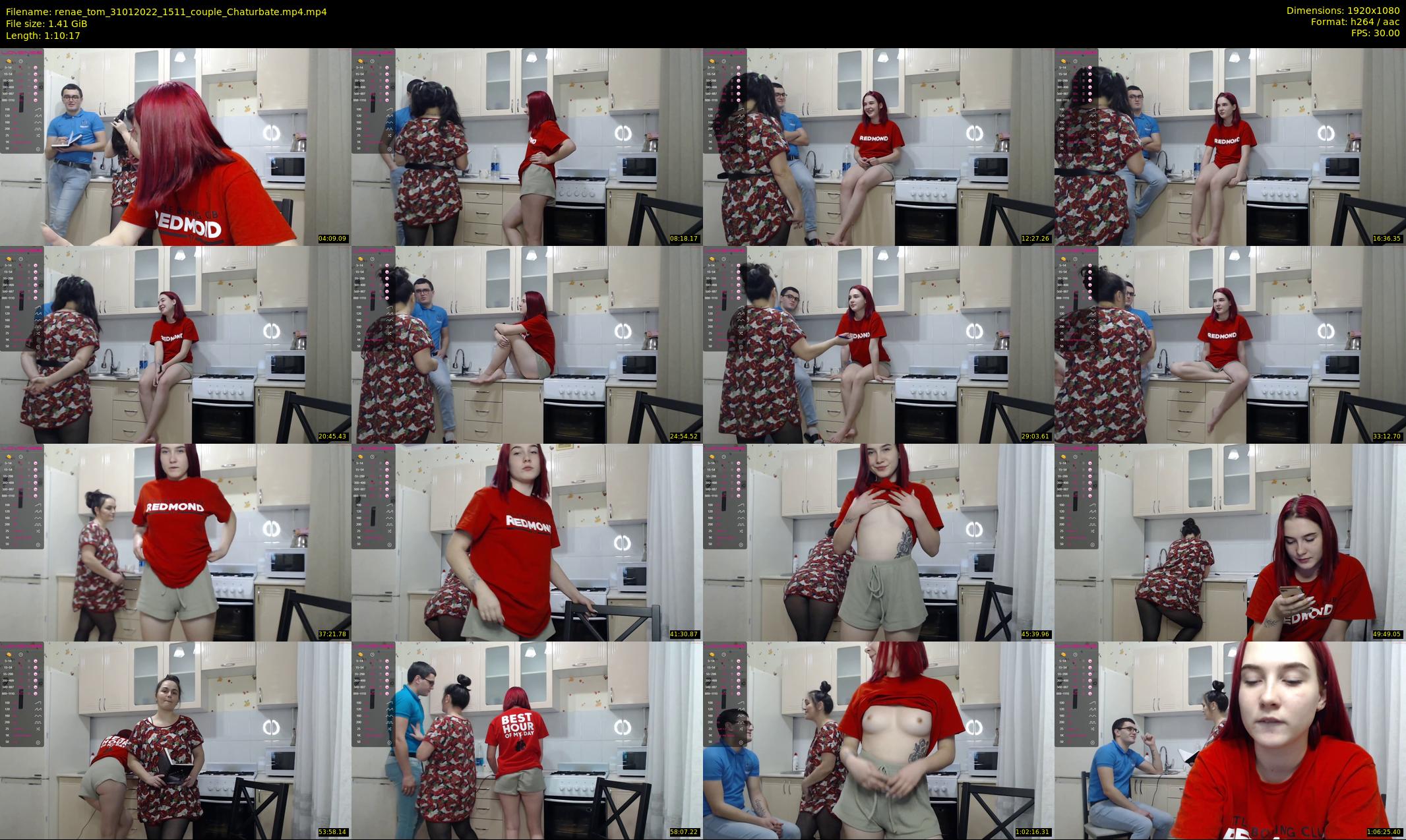 renae_tom — 71 minute Chaturbate couple cam show recording, 1080p, Jan 31, 2022