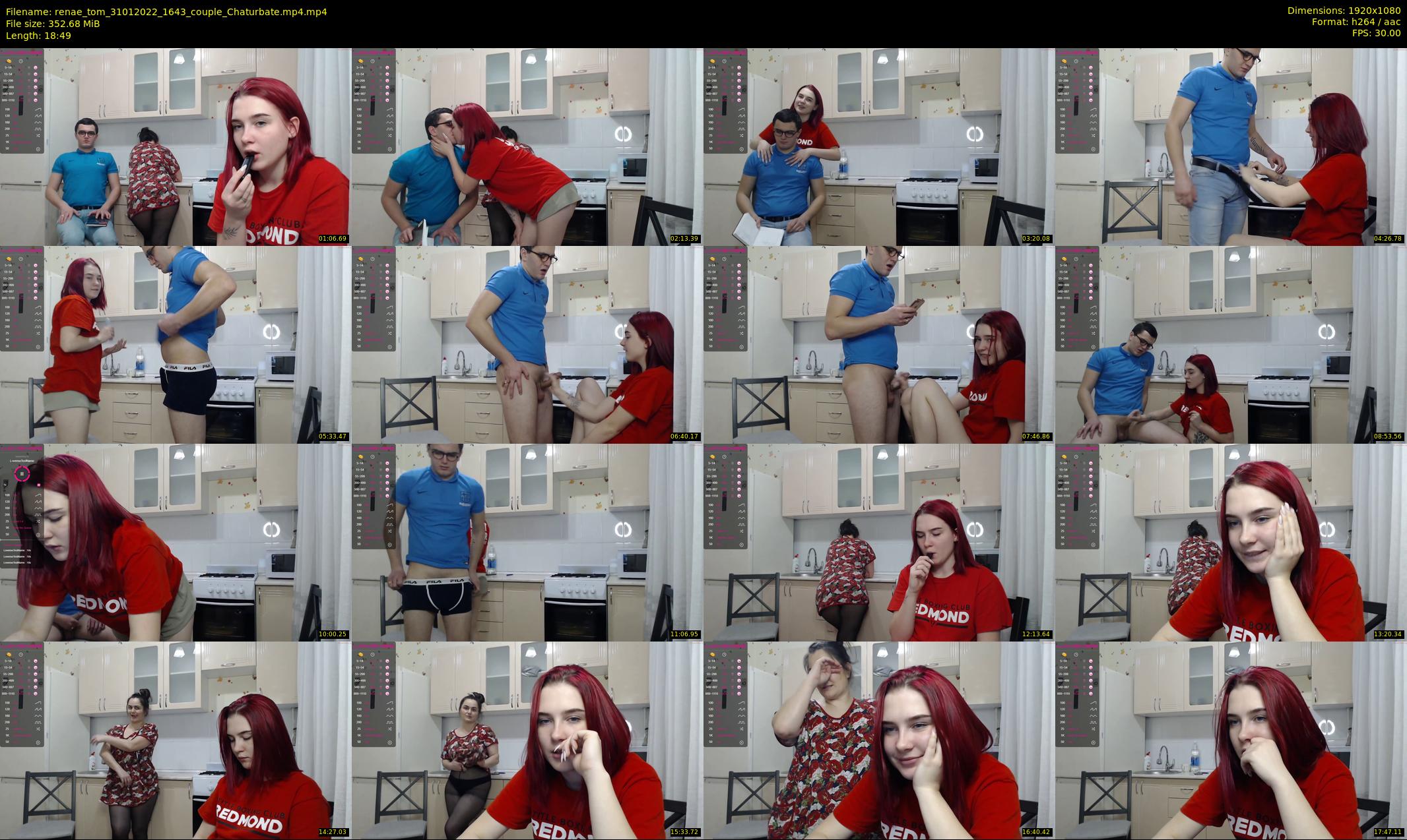 renae_tom — 19 minute Chaturbate couple cam show recording, 1080p, Jan 31, 2022