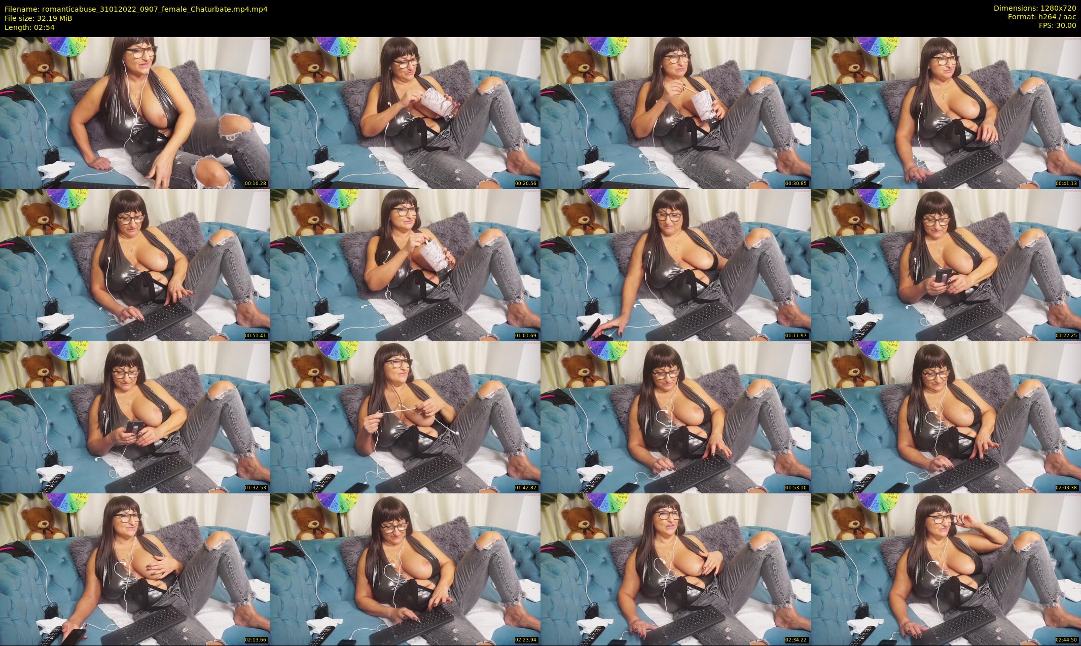 romanticabuse — 3 minute Chaturbate female cam show recording, 720p, Jan 31, 2022