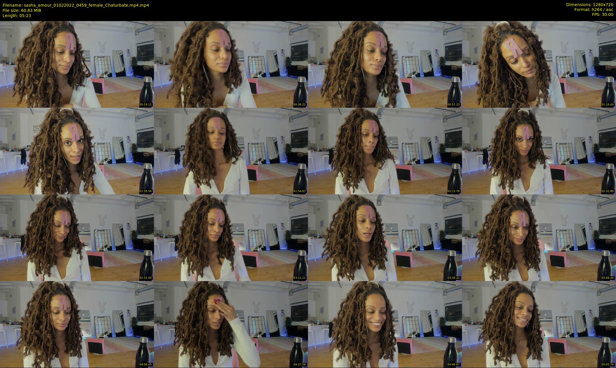 sasha_amour — 6 minute Chaturbate female cam show recording, 720p, Feb 1, 2022