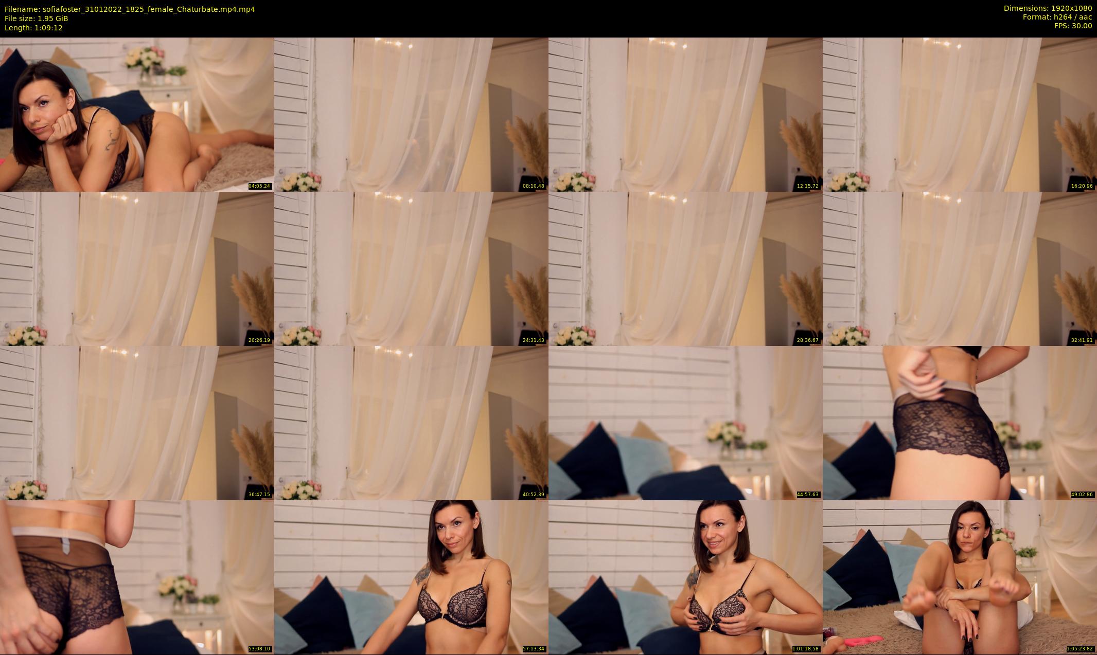 sofiafoster — 70 minute Chaturbate female cam show recording, 1080p, Jan 31, 2022