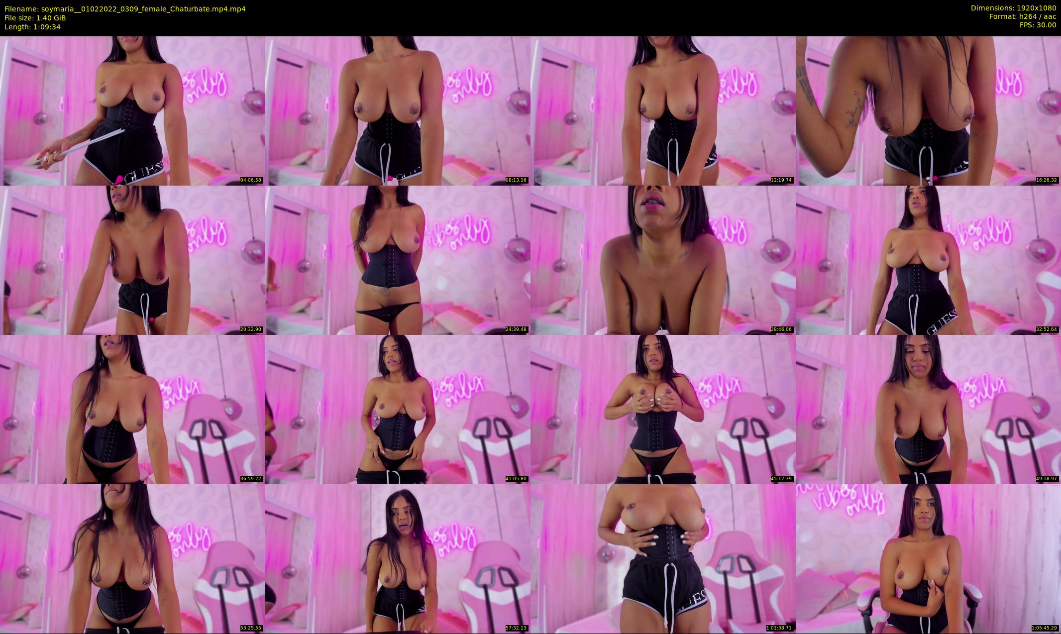 soymaria_ — 70 minute Chaturbate female cam show recording, 1080p, Feb 1, 2022