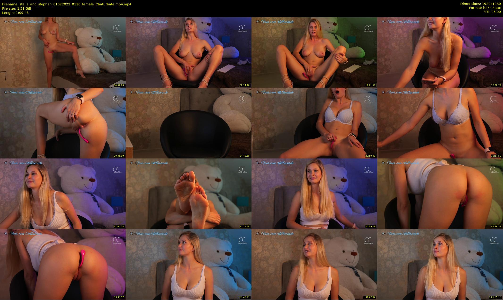 stella_and_stephan — 70 minute Chaturbate couple cam show recording, 1080p, Feb 1, 2022