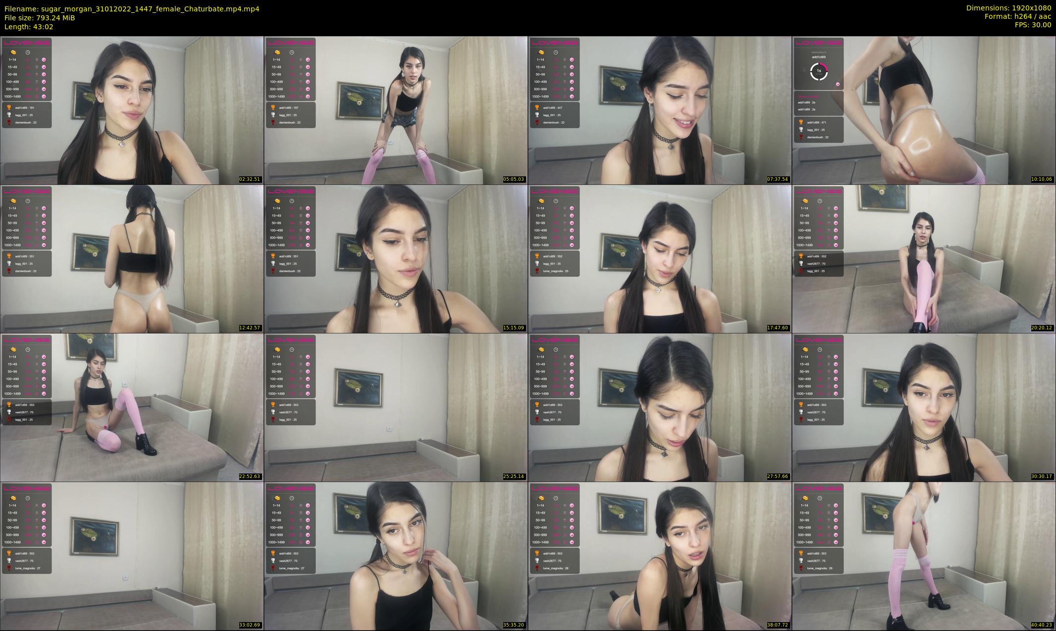sugar_morgan — 44 minute Chaturbate female cam show recording, 1080p, Jan 31, 2022