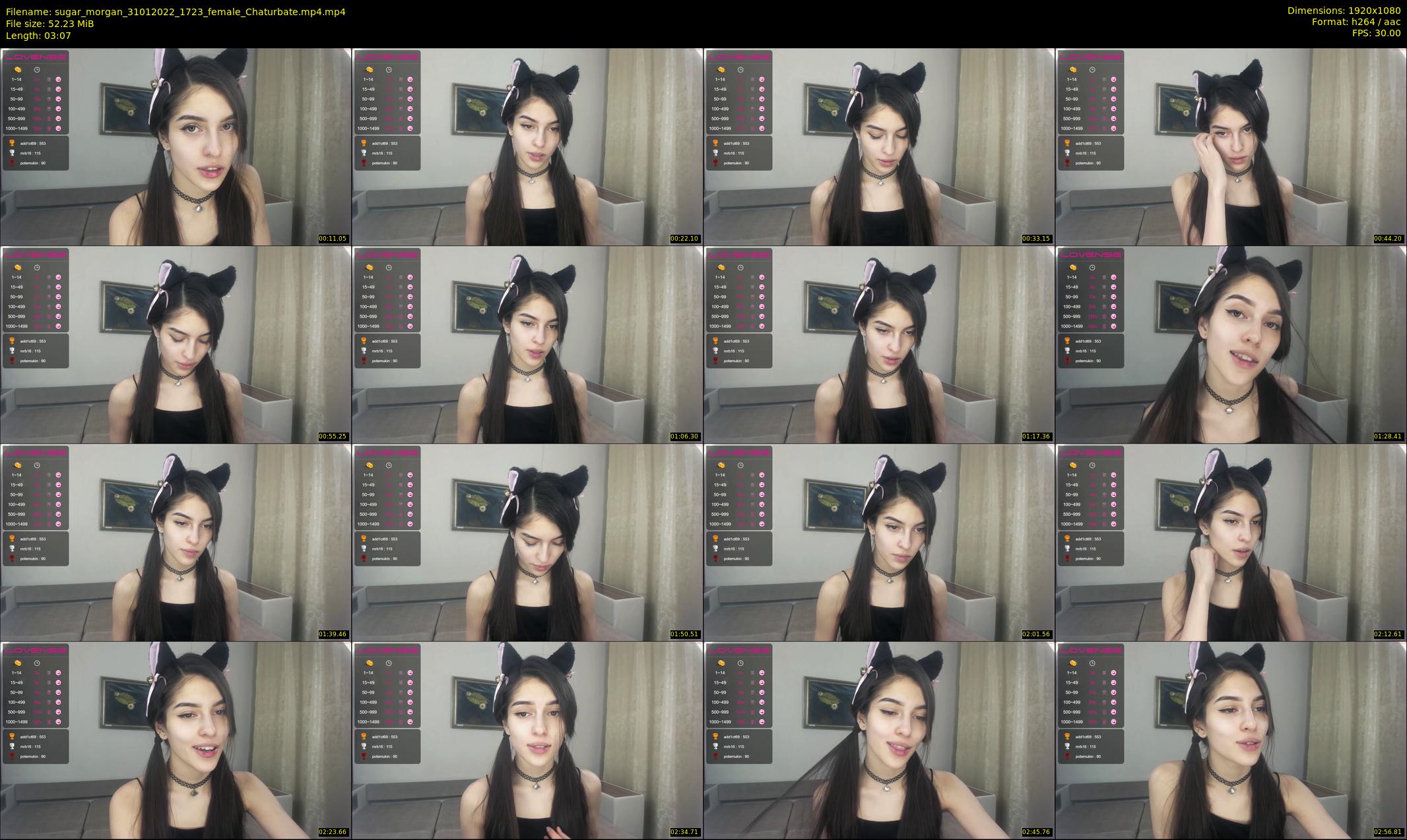 sugar_morgan — 4 minute Chaturbate female cam show recording, 1080p, Jan 31, 2022