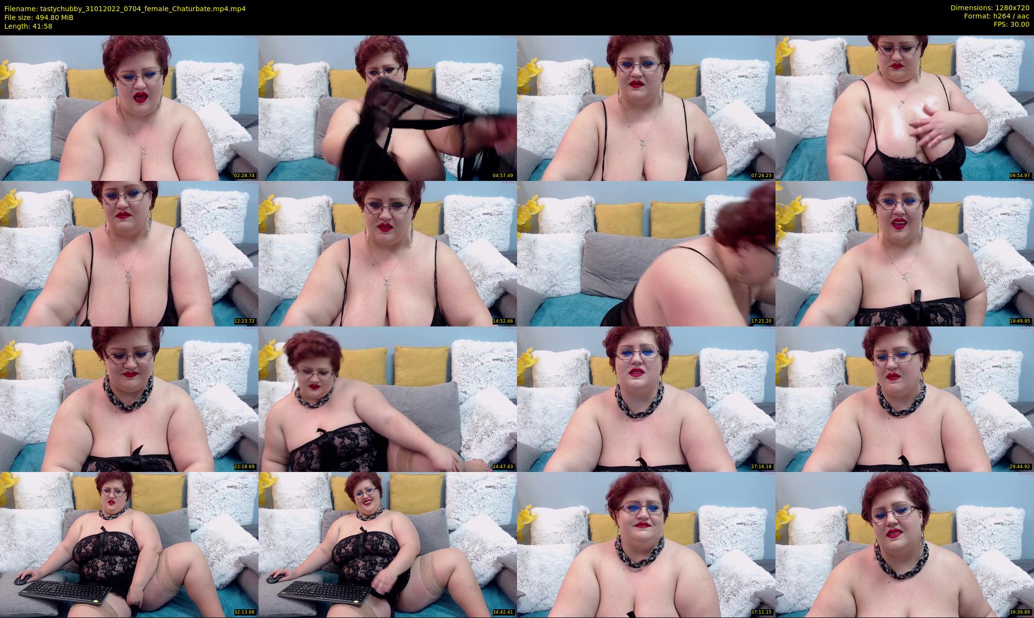 tastychubby — 42 minute Chaturbate female cam show recording, 720p, Jan 31, 2022