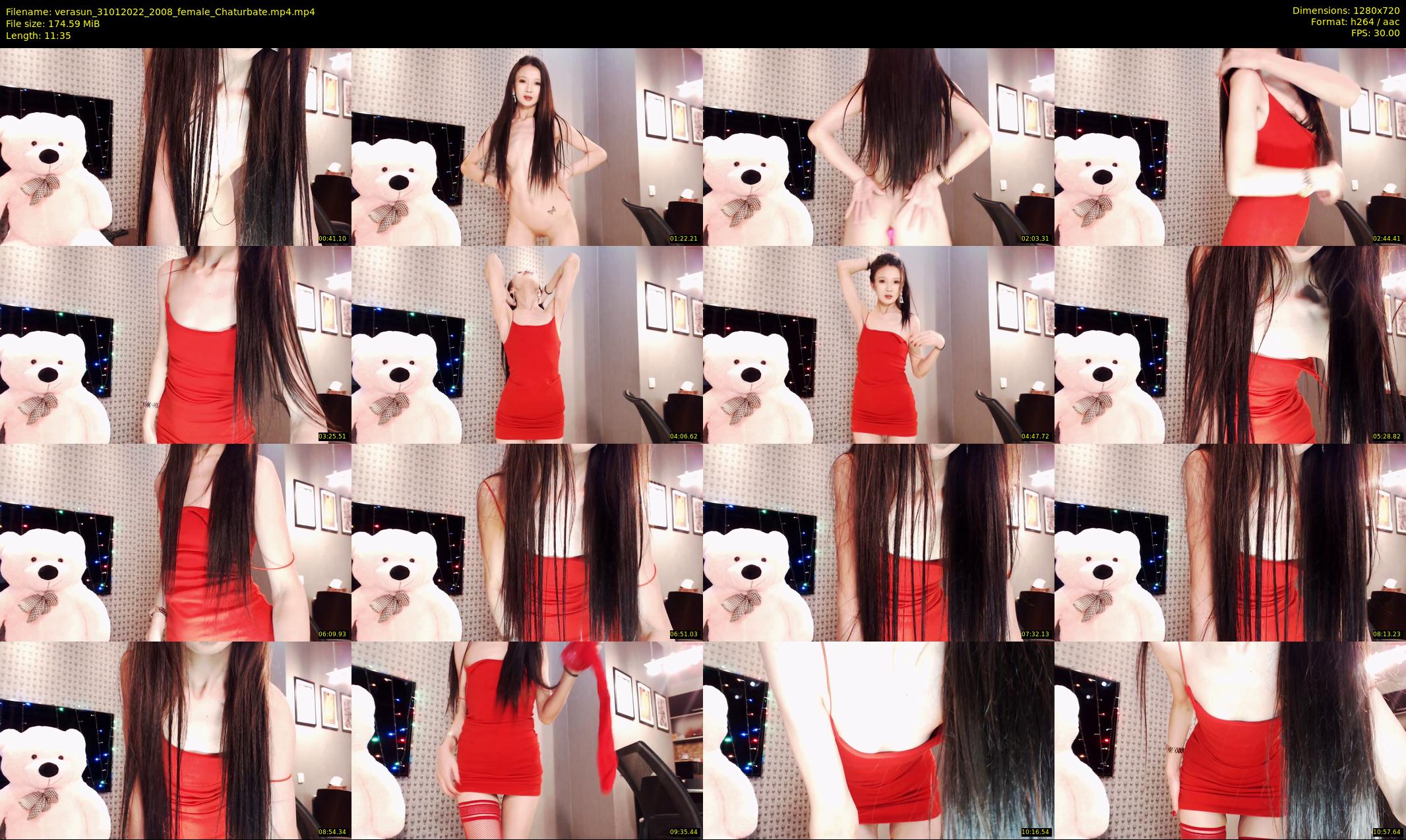 verasun — 12 minute Chaturbate female cam show recording, 720p, Jan 31, 2022