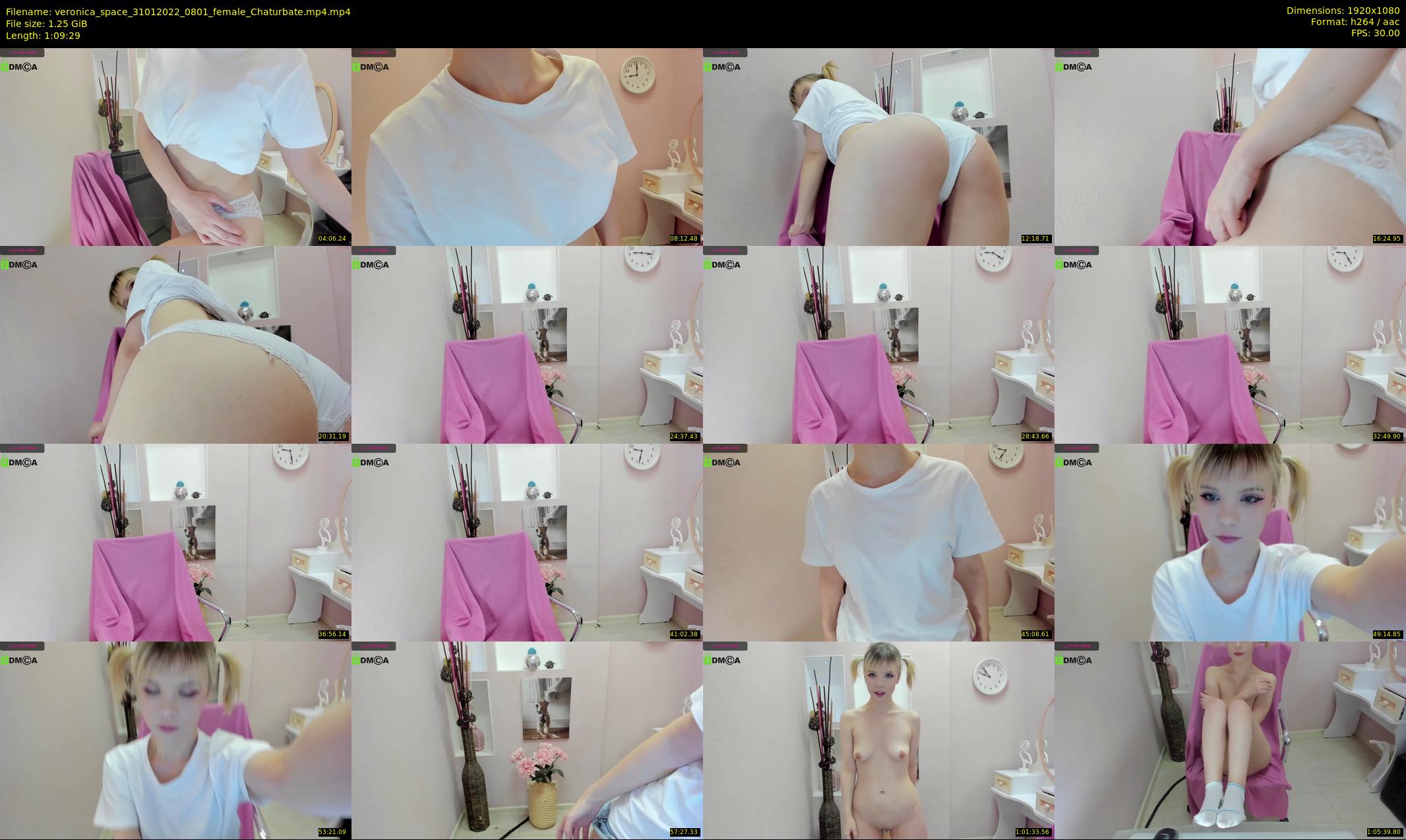 veronica_space — 70 minute Chaturbate female cam show recording, 1080p, Jan 31, 2022