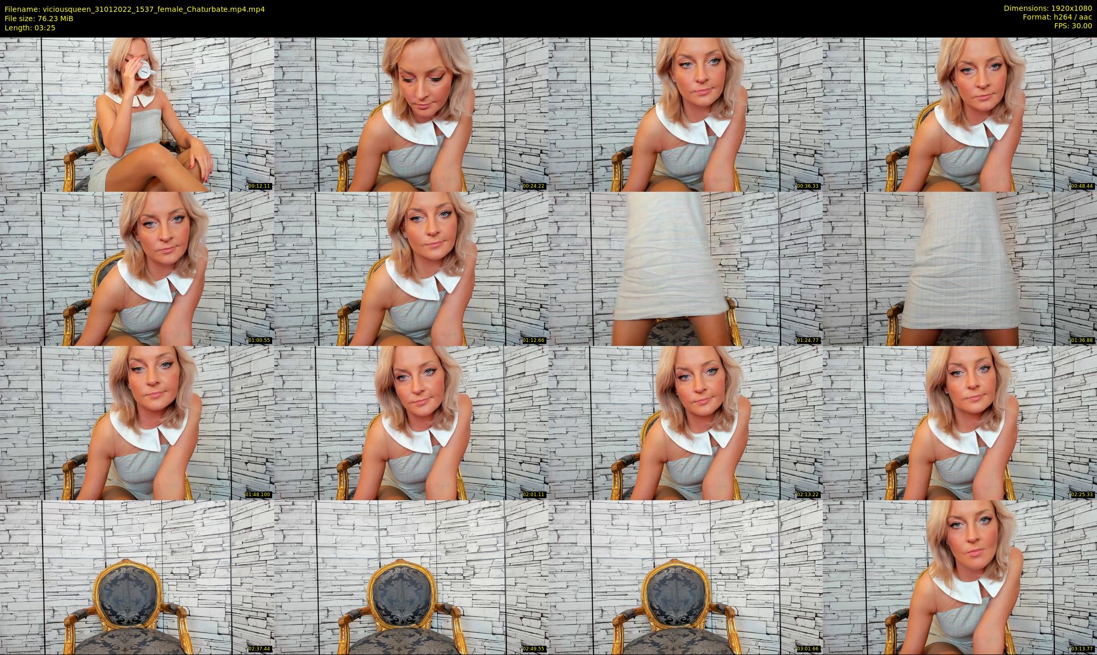 viciousqueen — 4 minute Chaturbate female cam show recording, 1080p, Jan 31, 2022