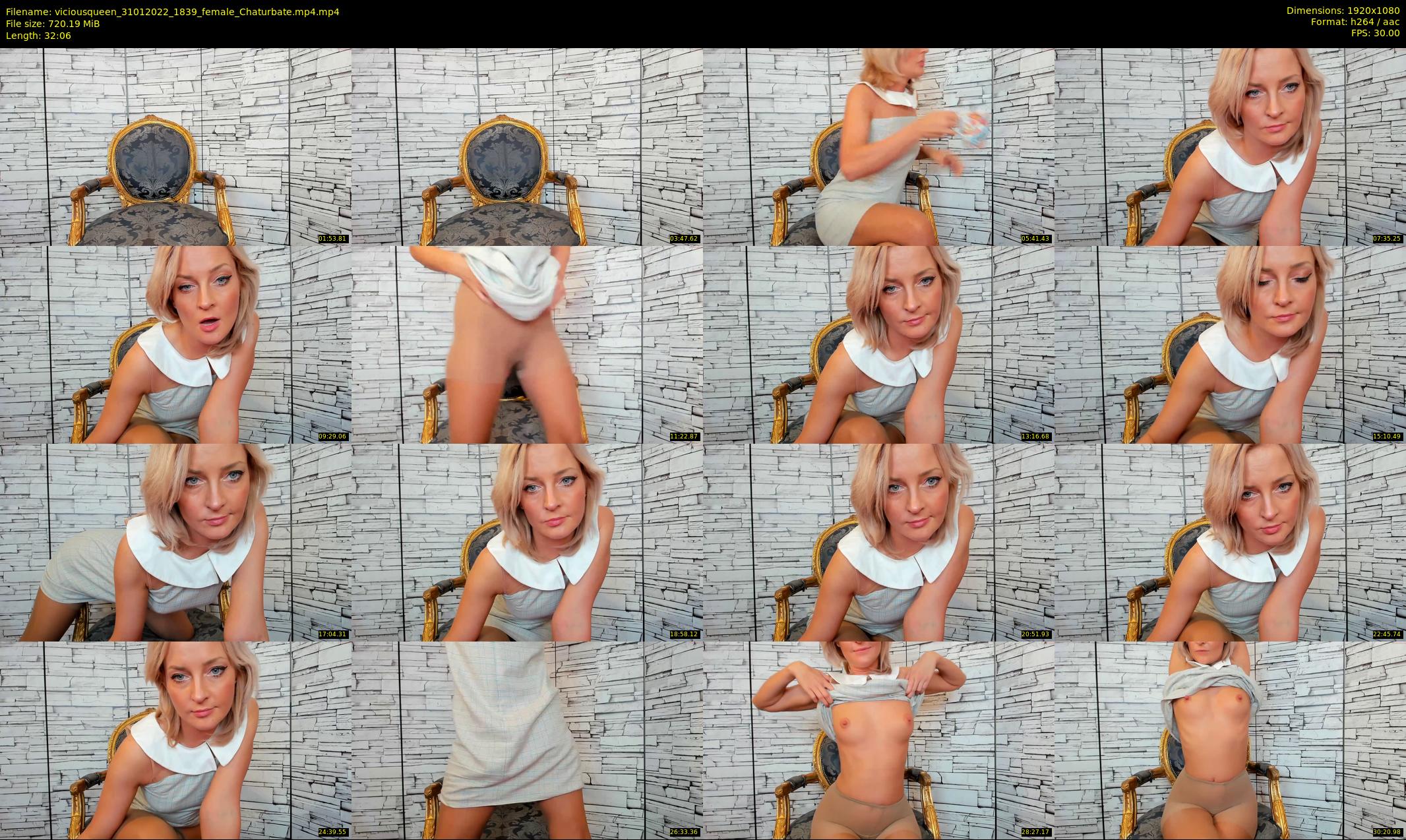viciousqueen — 33 minute Chaturbate female cam show recording, 1080p, Jan 31, 2022