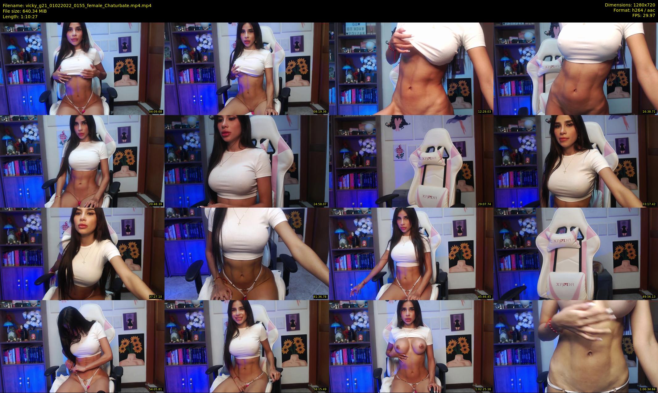 vicky_g21 — 71 minute Chaturbate female cam show recording, 720p, Feb 1, 2022
