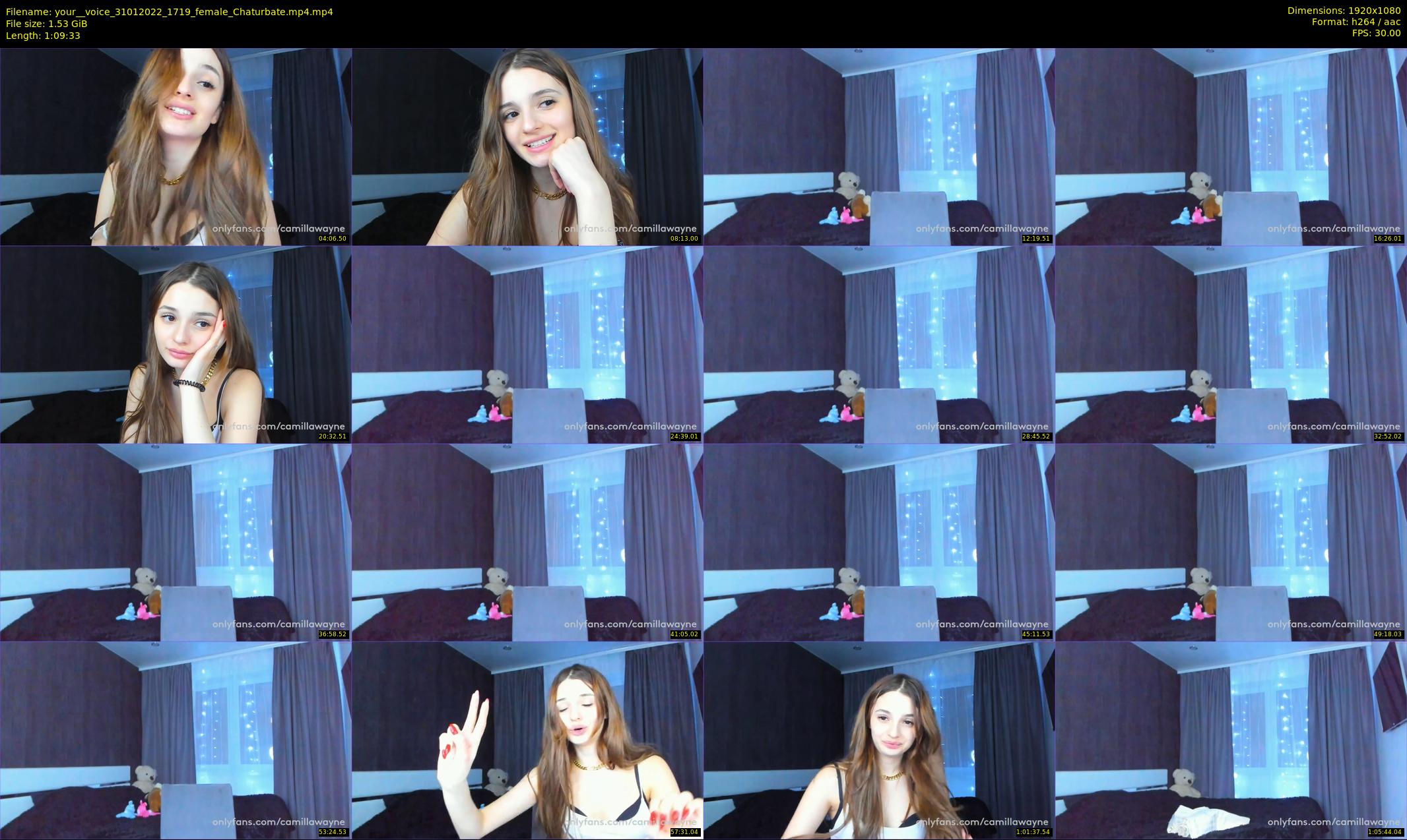 your__voice — 70 minute Chaturbate female cam show recording, 1080p, Jan 31, 2022
