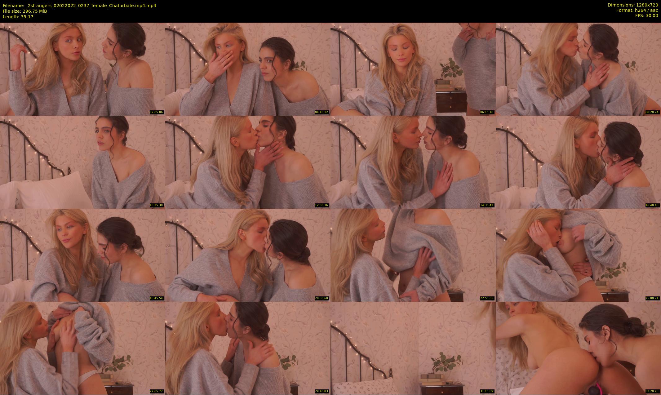 _2strangers — 36 minute Chaturbate couple cam show recording, 720p, Feb 2, 2022