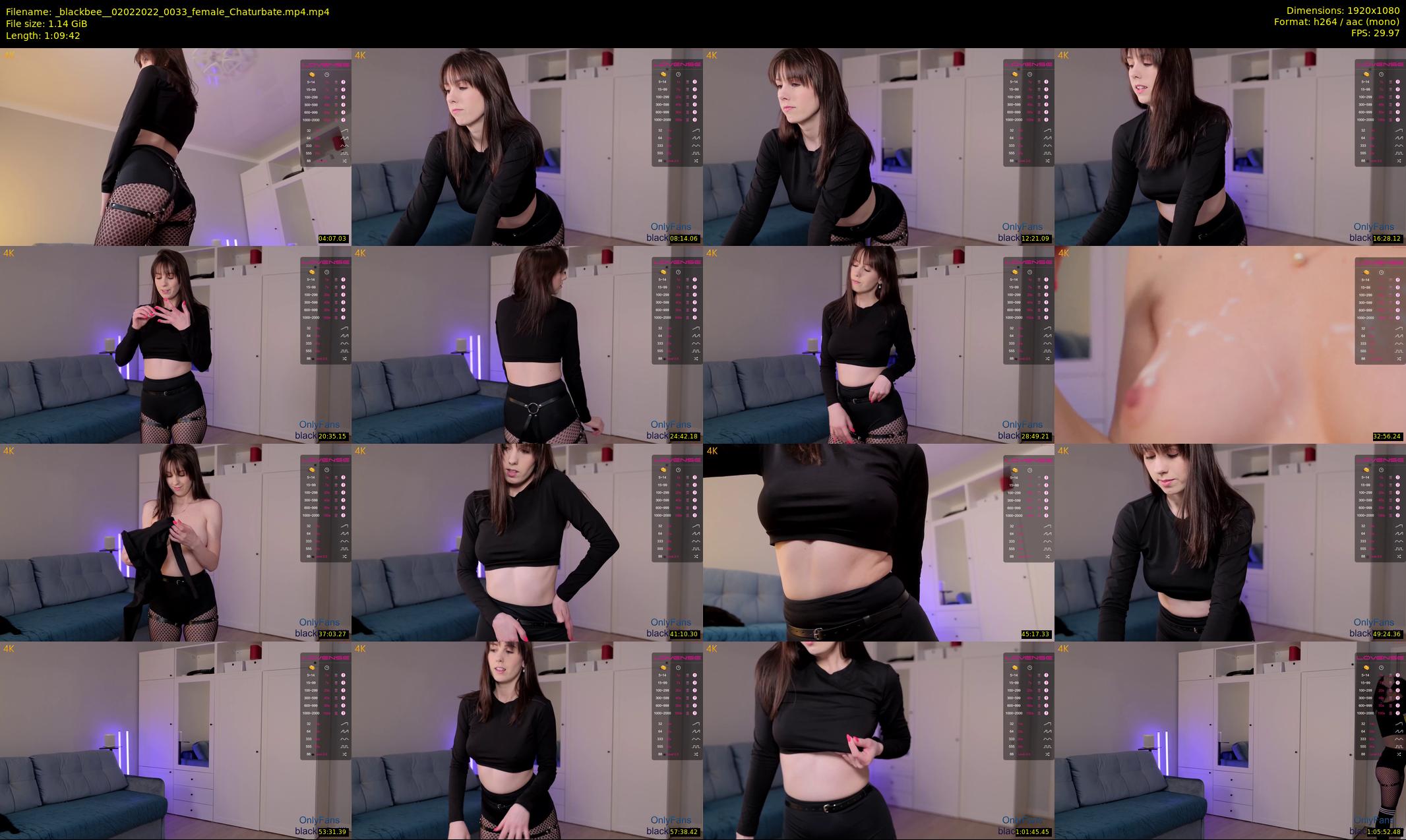_blackbee_ — 70 minute Chaturbate female cam show recording, 1080p, Feb 2, 2022