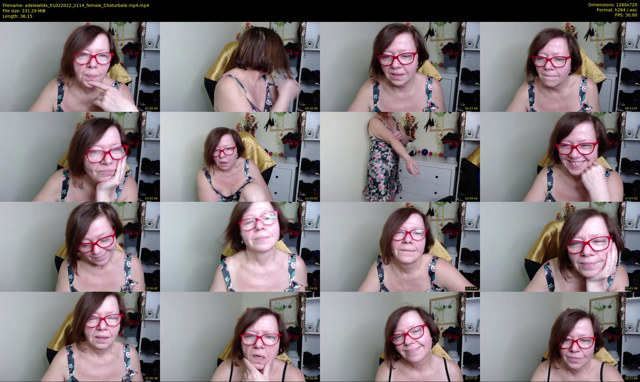 adelewildx — 37 minute Chaturbate female cam show recording, 720p, Feb 1, 2022