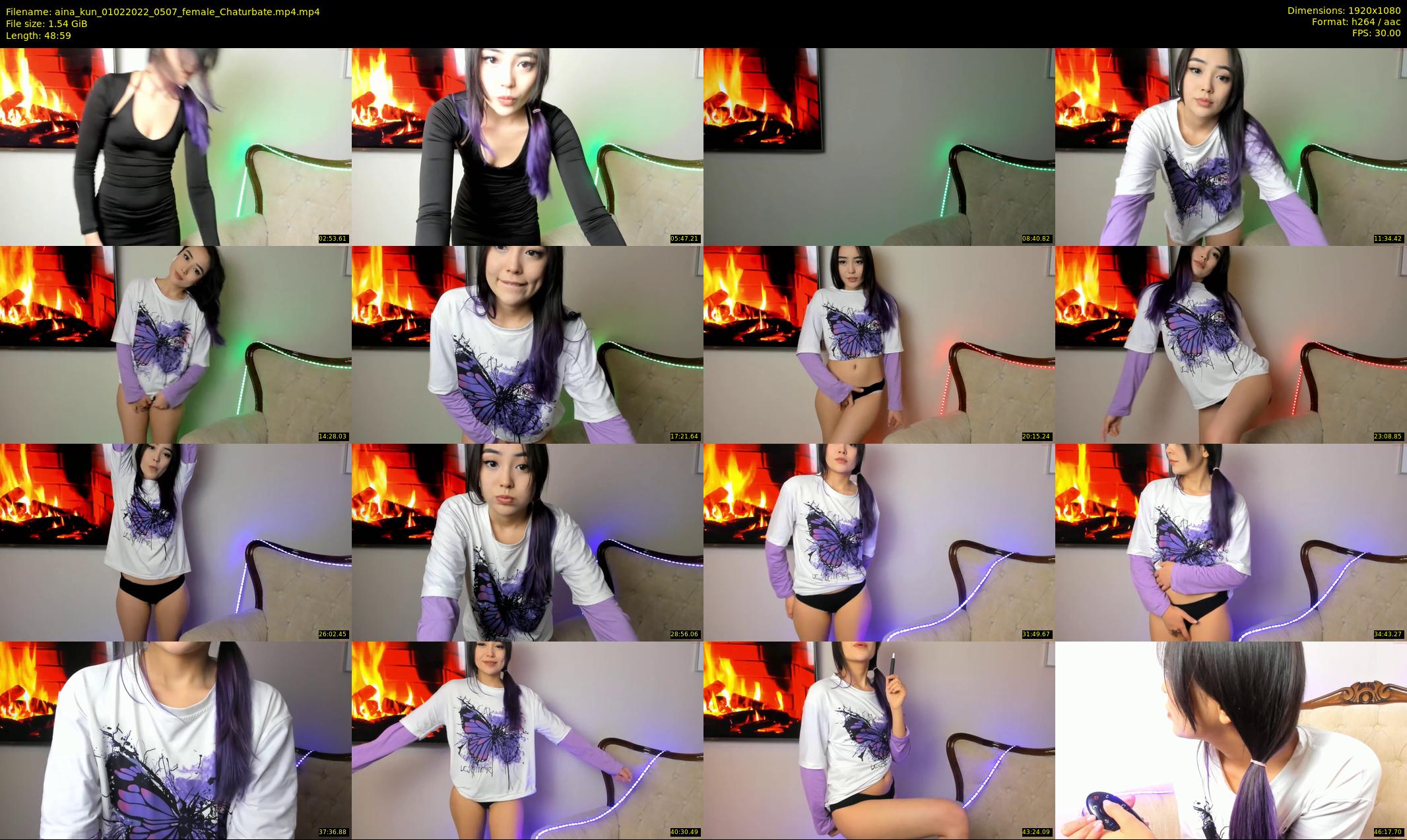 aina_kun — 49 minute Chaturbate female cam show recording, 1080p, Feb 1, 2022