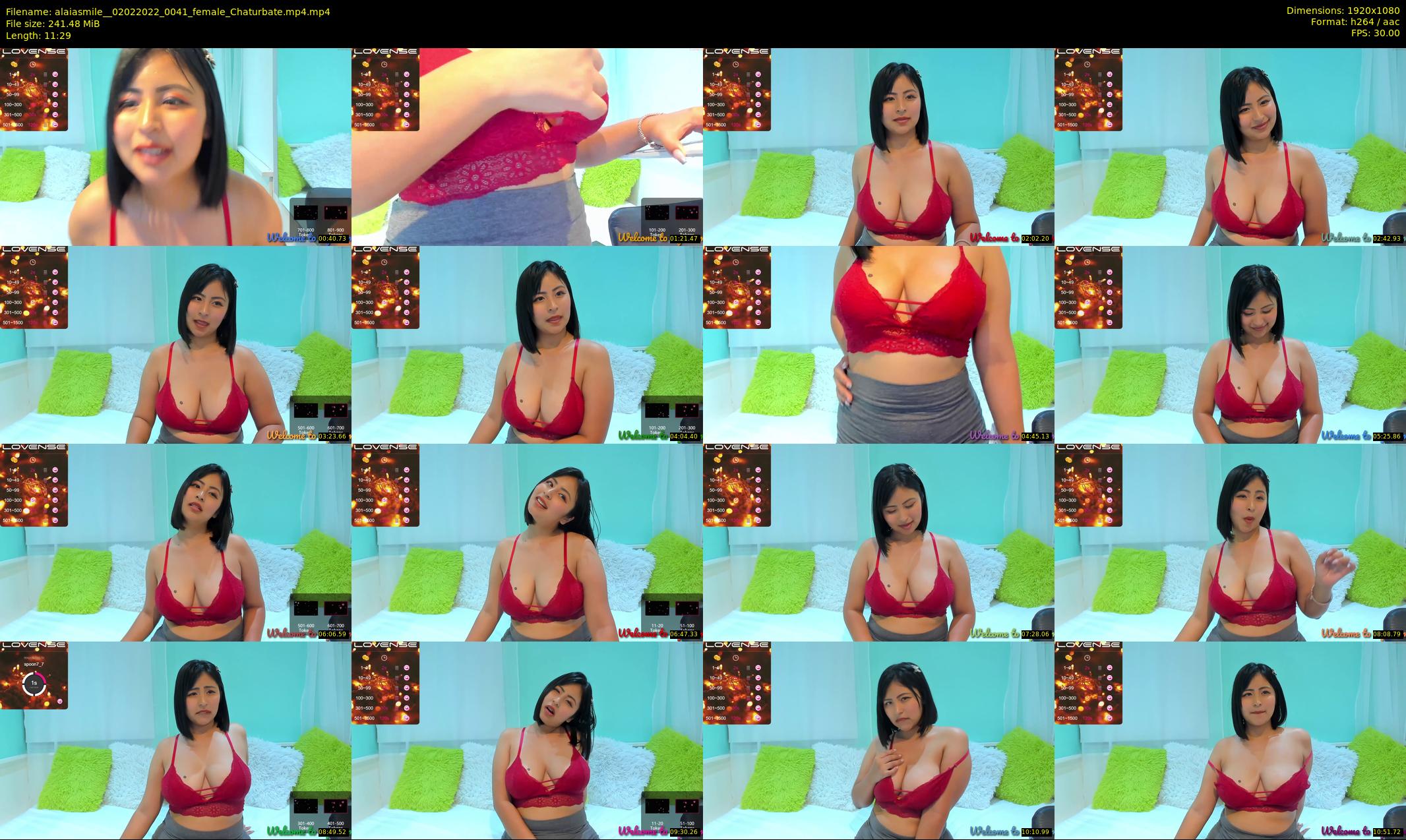 alaiasmile_ — 12 minute Chaturbate female cam show recording, 1080p, Feb 2, 2022