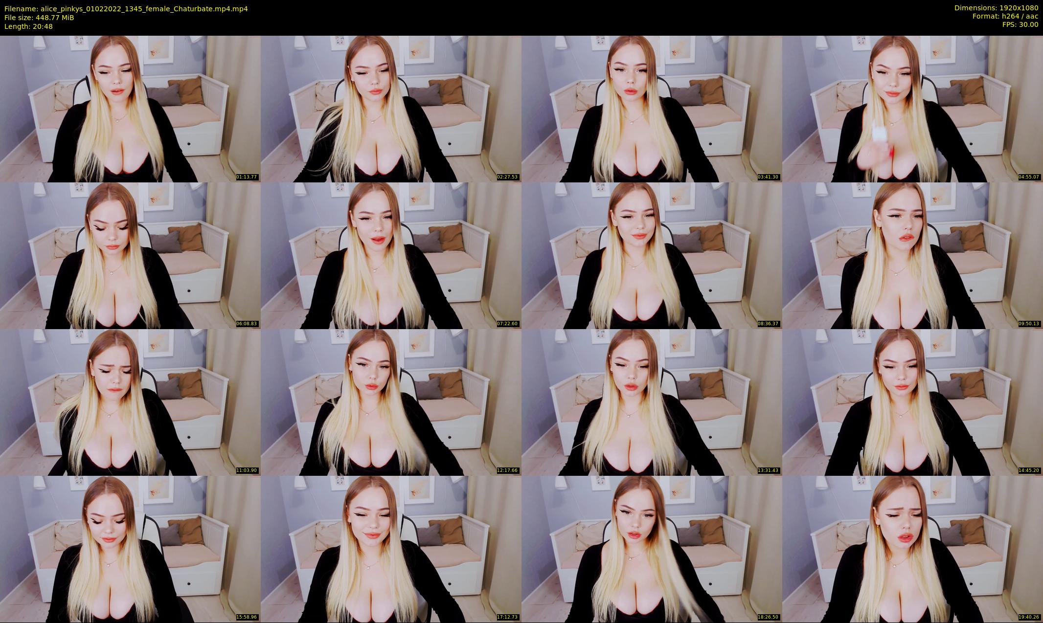alice_pinkys — 21 minute Chaturbate female cam show recording, 1080p, Feb 1, 2022