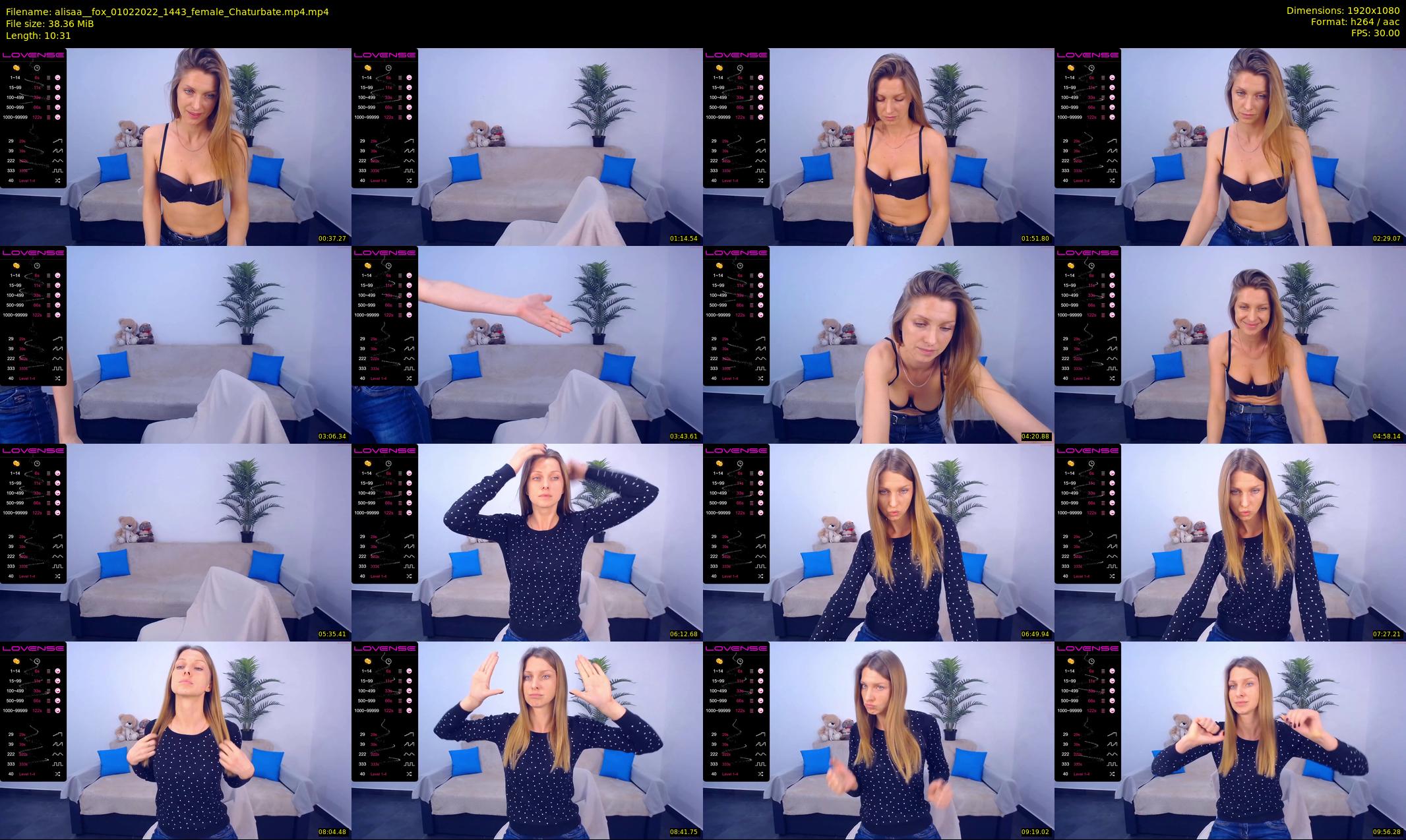 alisaa__fox — 11 minute Chaturbate female cam show recording, 1080p, Feb 1, 2022