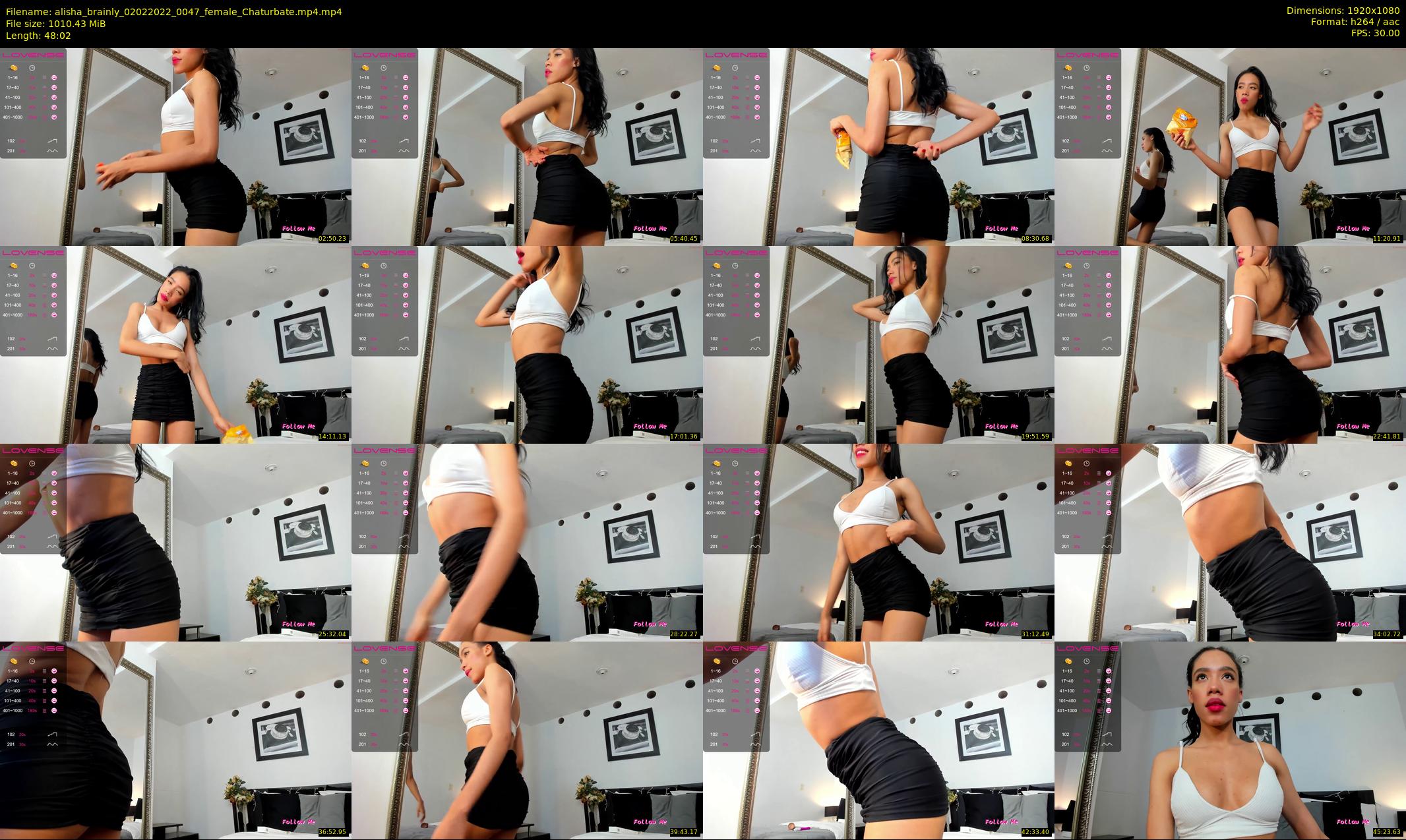 alisha_brainly — 49 minute Chaturbate female cam show recording, 1080p, Feb 2, 2022