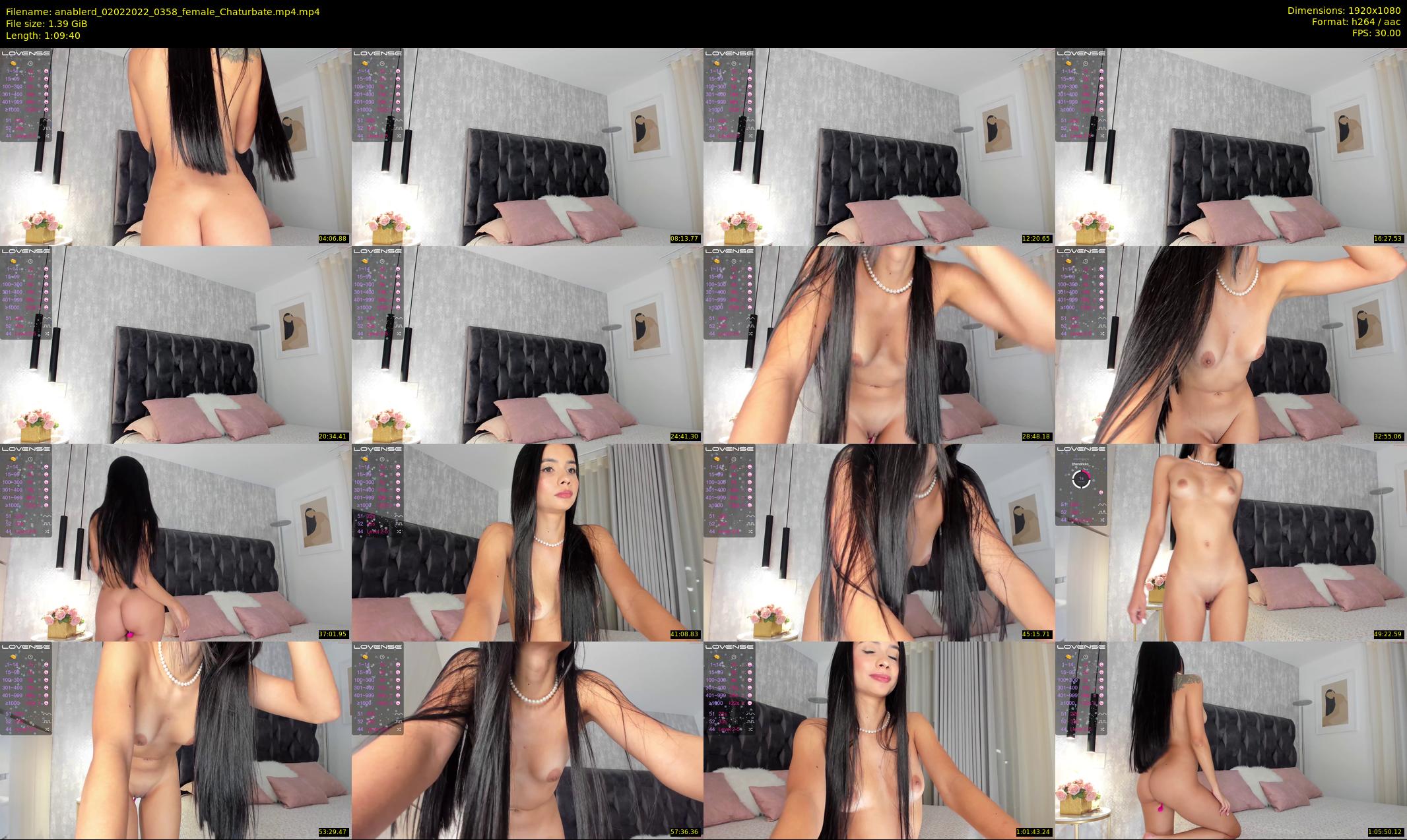 anablerd — 70 minute Chaturbate female cam show recording, 1080p, Feb 2, 2022