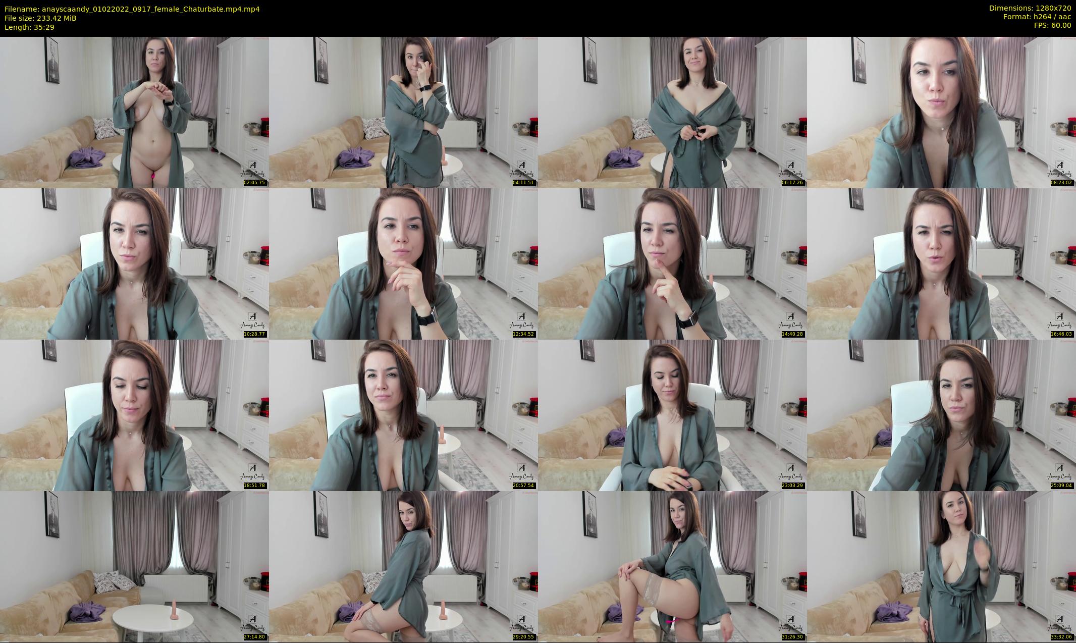 anayscaandy — 36 minute Chaturbate female cam show recording, 720p, Feb 1, 2022