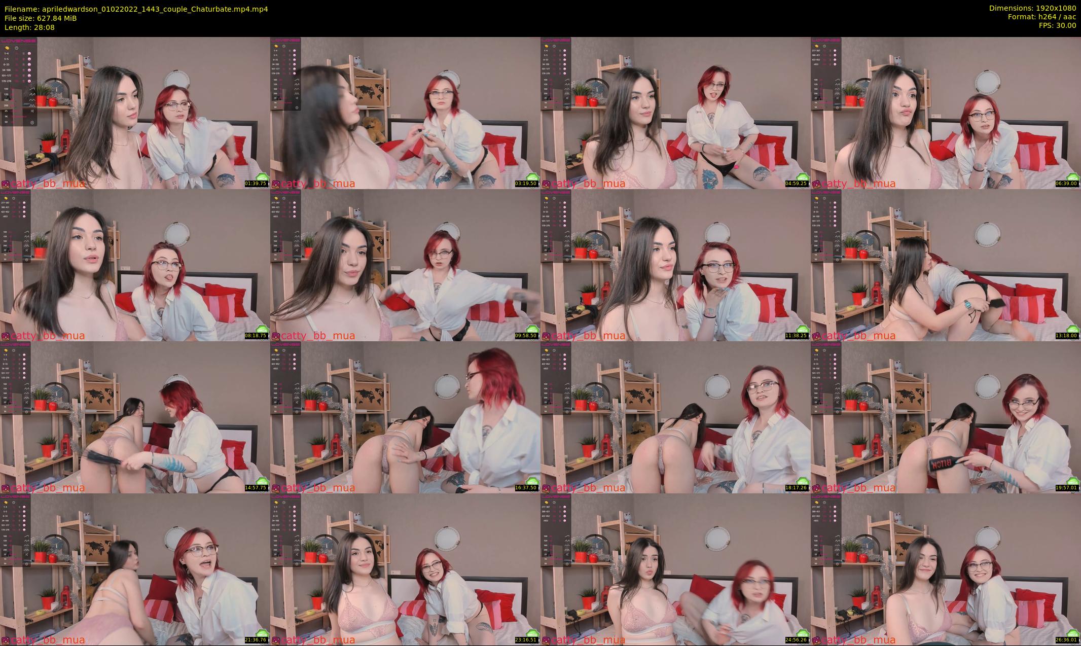 apriledwardson — 29 minute Chaturbate couple cam show recording, 1080p, Feb 1, 2022
