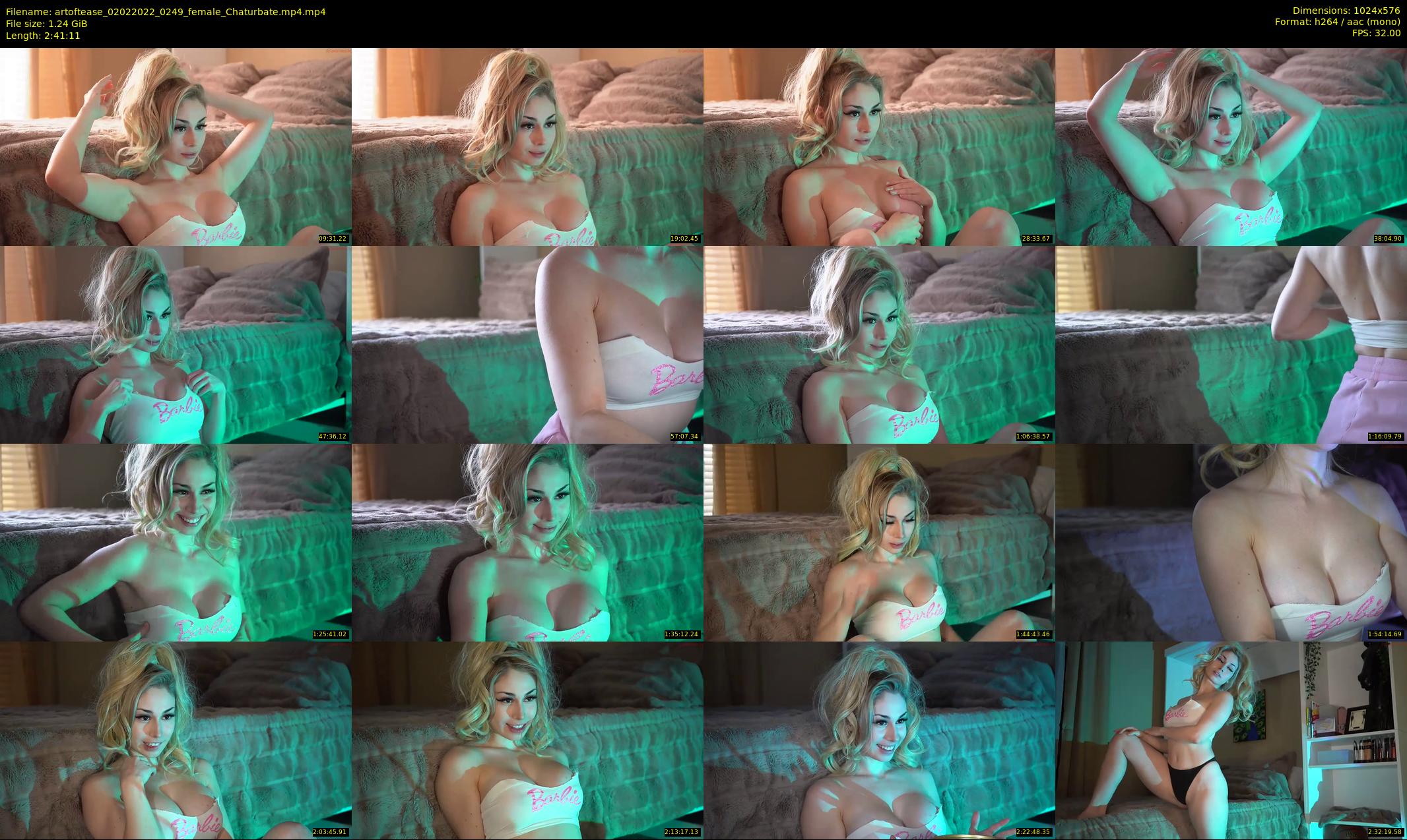 artoftease — 162 minute Chaturbate female cam show recording, 480p, Feb 2, 2022