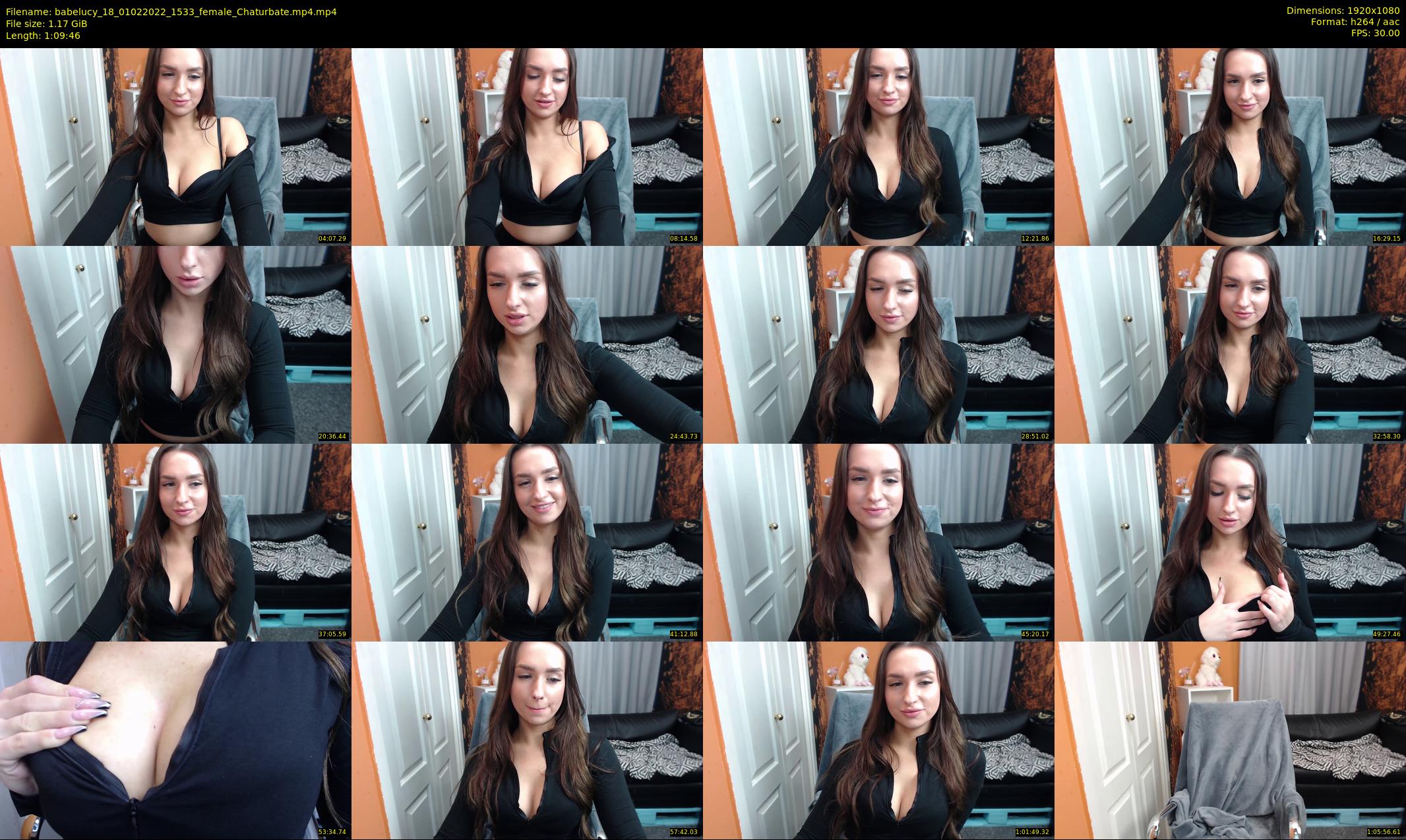 babelucy_18 — 70 minute Chaturbate female cam show recording, 1080p, Feb 1, 2022
