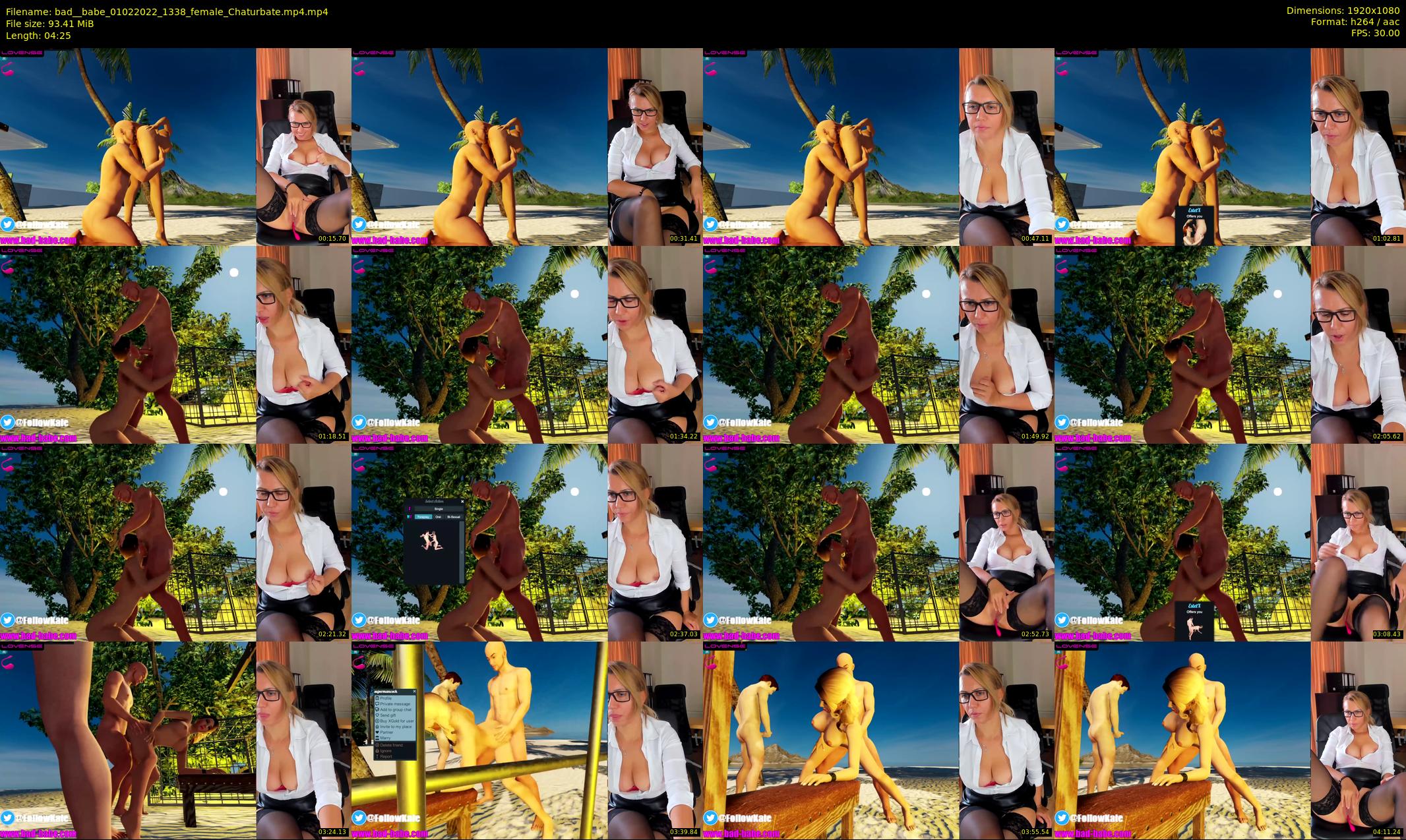 bad__babe — 5 minute Chaturbate female cam show recording, 1080p, Feb 1, 2022