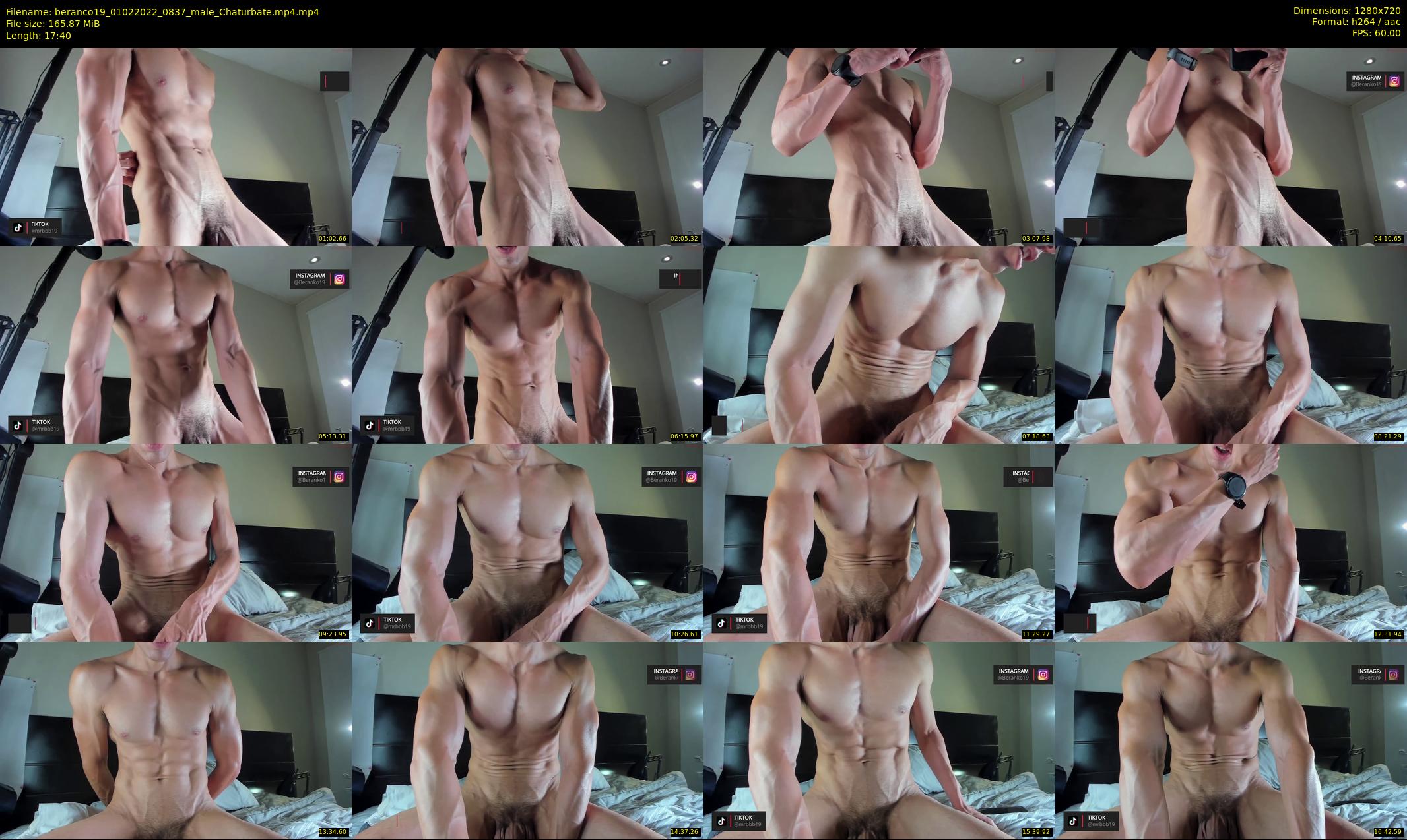 beranco19 — 18 minute Chaturbate male cam show recording, 720p, Feb 1, 2022