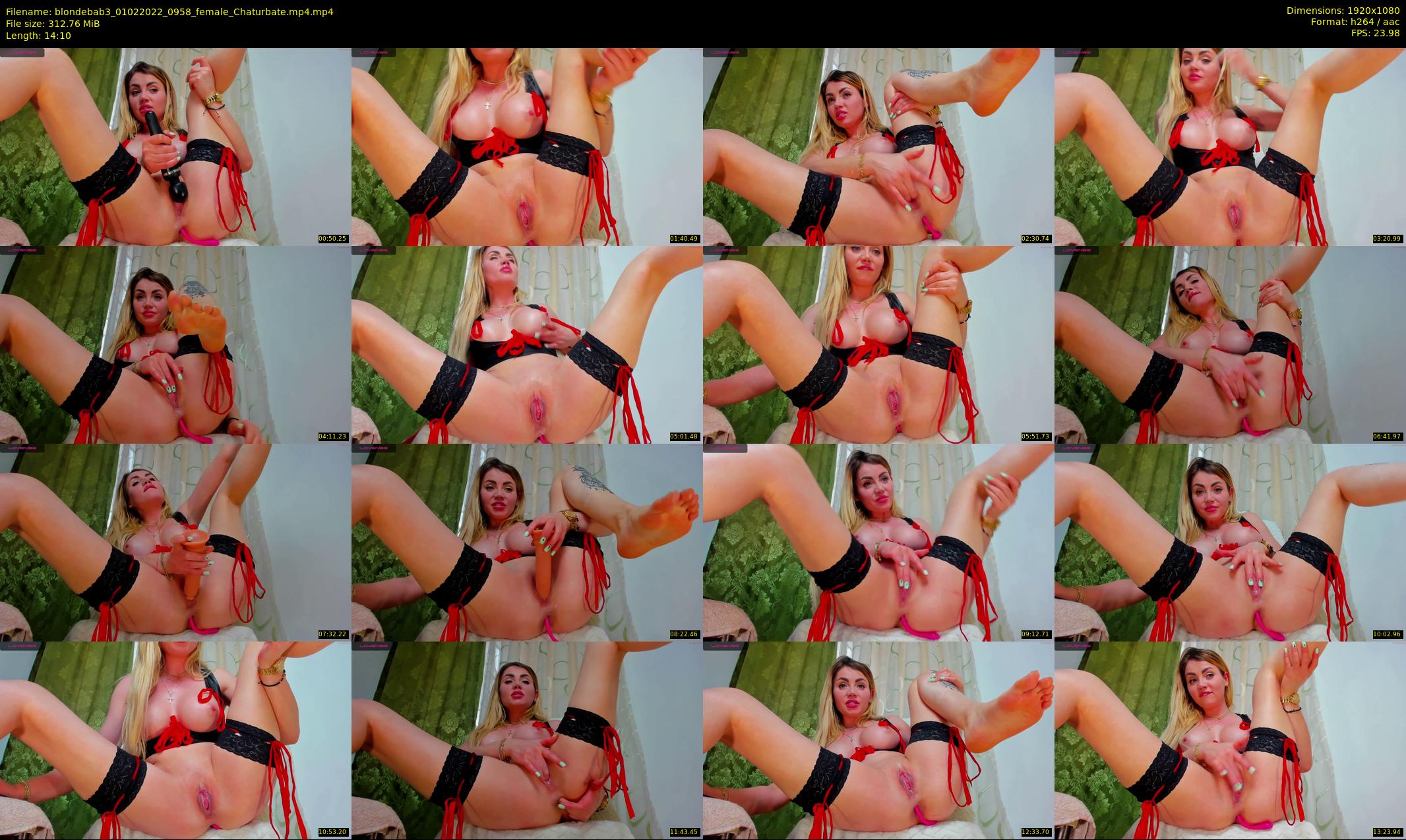 blondebab3 — 15 minute Chaturbate female cam show recording, 1080p, Feb 1, 2022