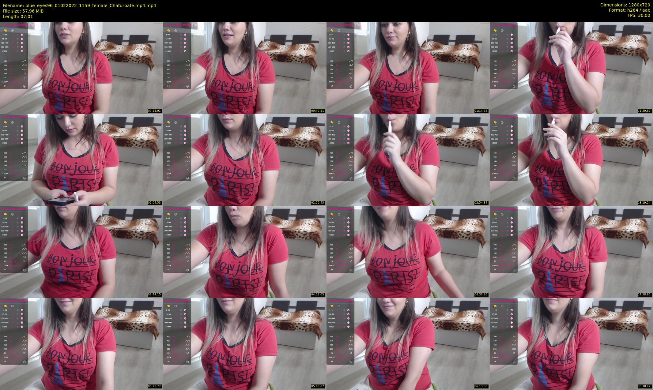 blue_eyes96 — 8 minute Chaturbate female cam show recording, 720p, Feb 1, 2022