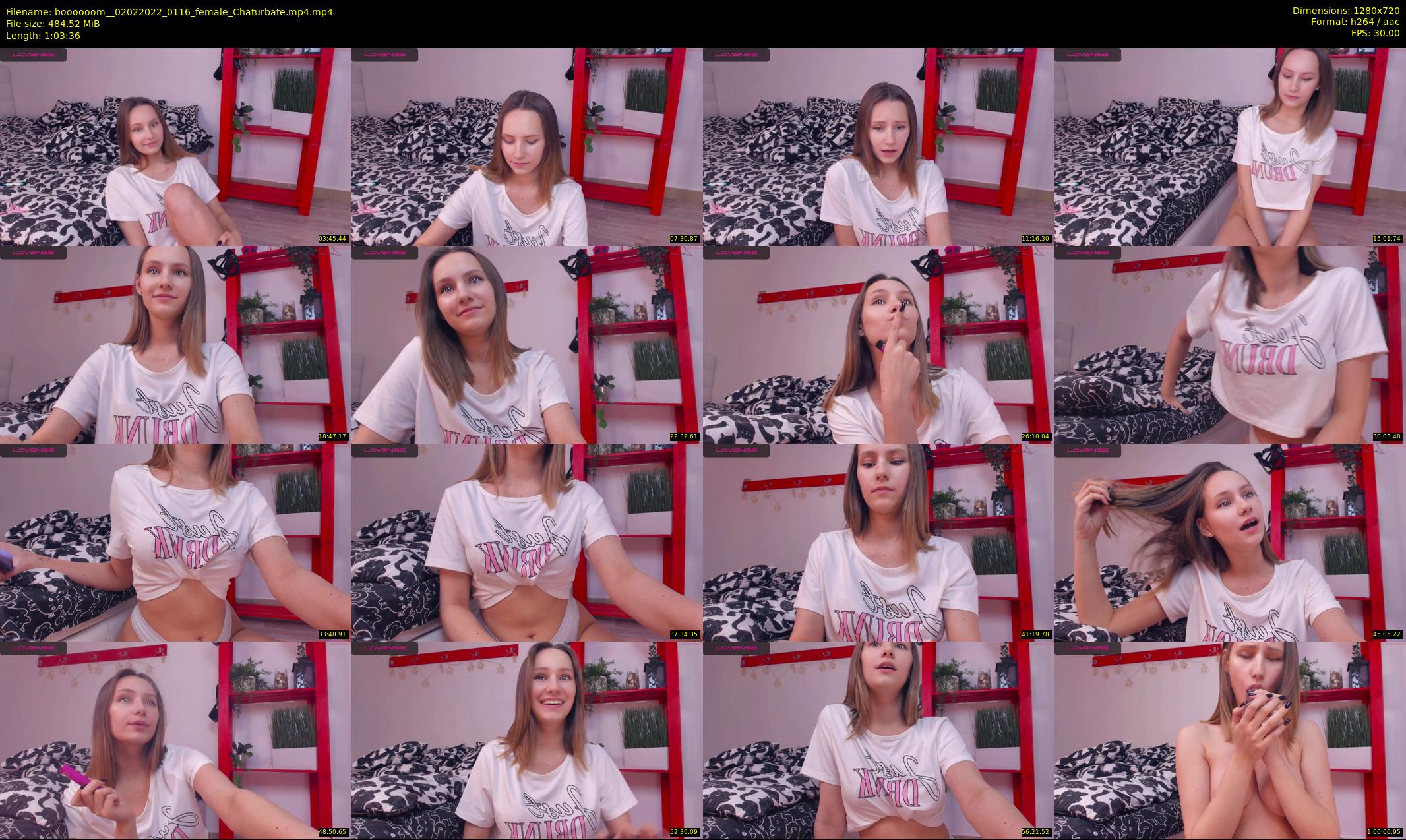 boooooom_ — 64 minute Chaturbate female cam show recording, 720p, Feb 2, 2022