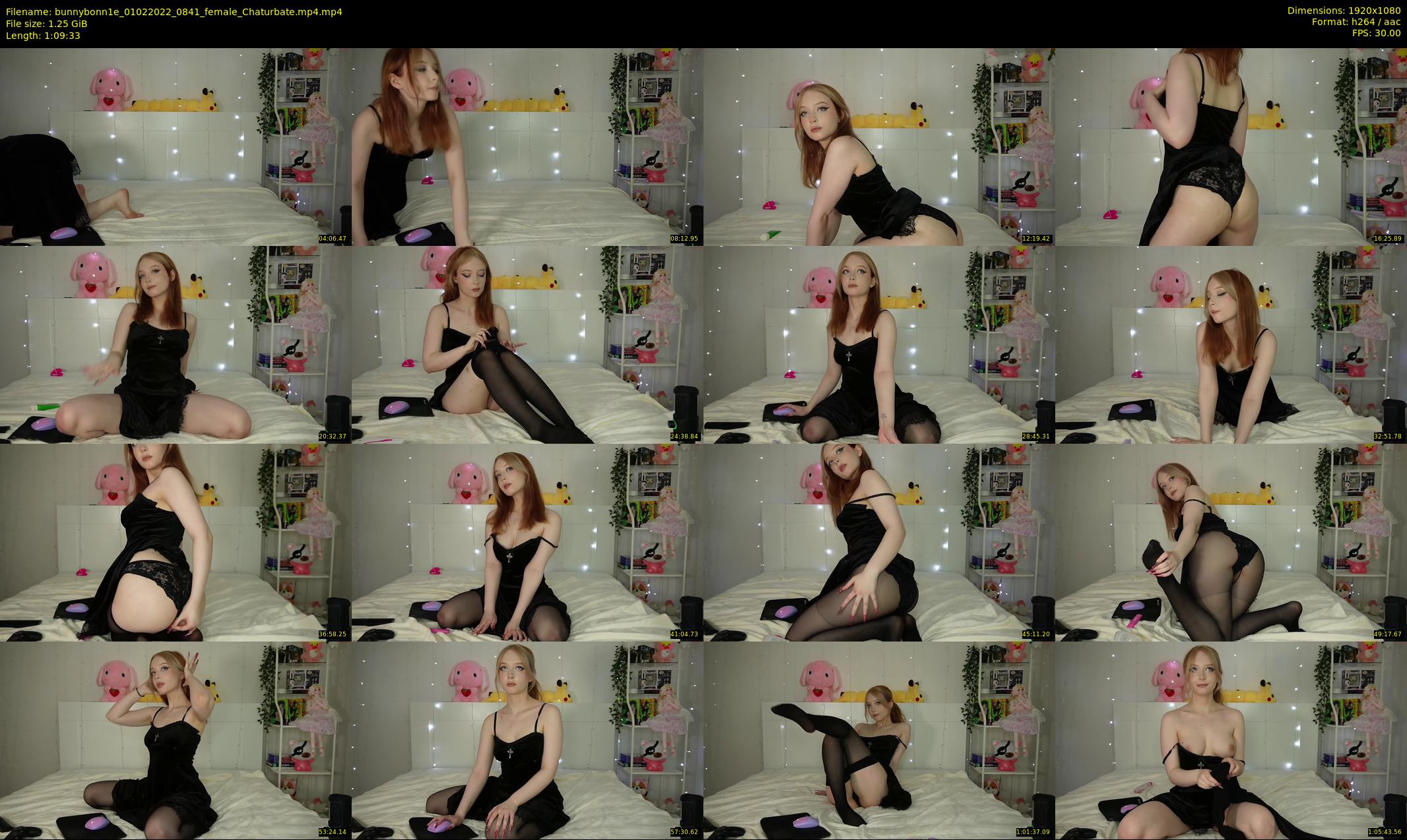 bunnybonn1e — 70 minute Chaturbate female cam show recording, 1080p, Feb 1, 2022