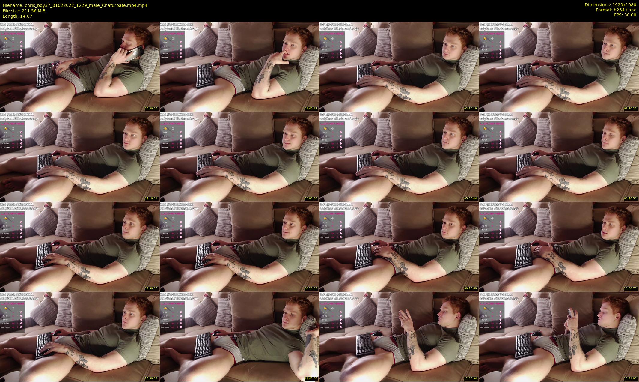 chris_boy37 — 15 minute Chaturbate male cam show recording, 1080p, Feb 1, 2022