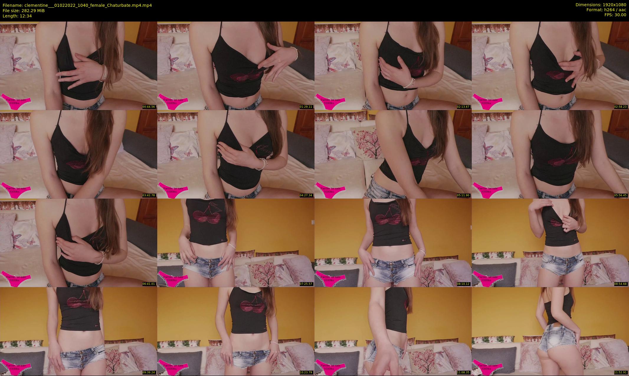 clementine__ — 13 minute Chaturbate female cam show recording, 1080p, Feb 1, 2022