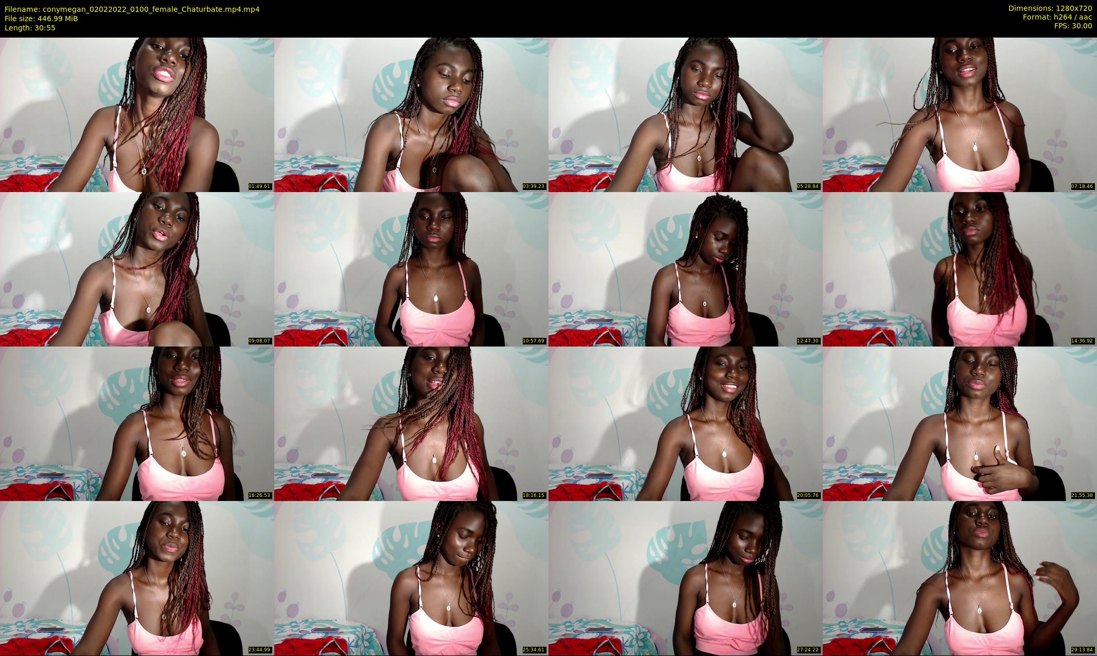 conymegan — 31 minute Chaturbate female cam show recording, 720p, Feb 2, 2022