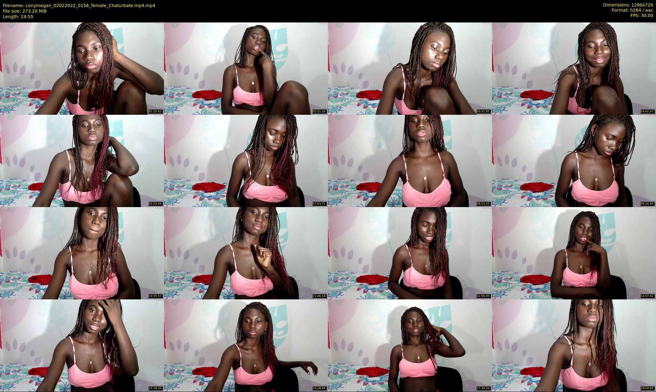 conymegan — 20 minute Chaturbate female cam show recording, 720p, Feb 2, 2022
