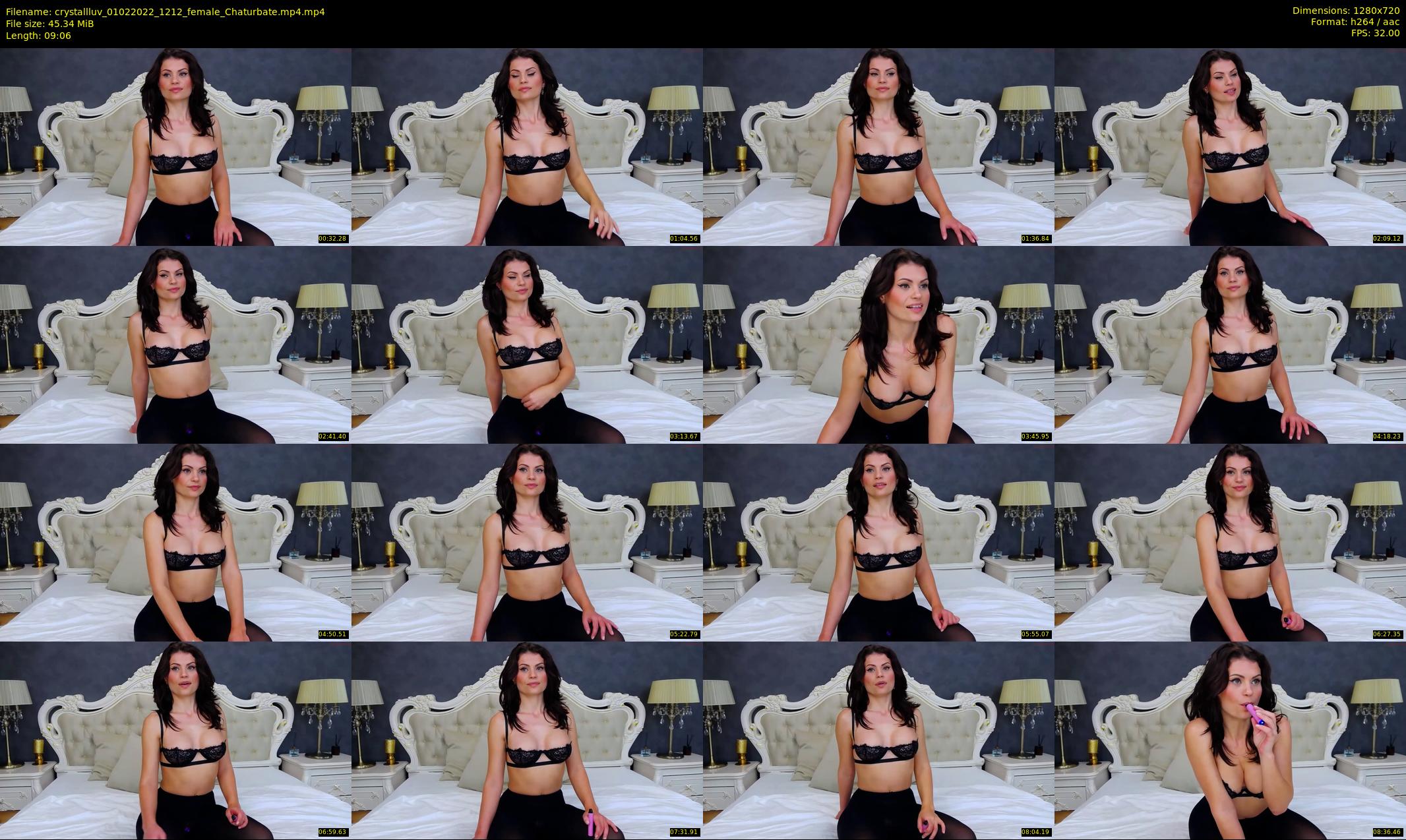 crystallluv — 10 minute Chaturbate female cam show recording, 720p, Feb 1, 2022