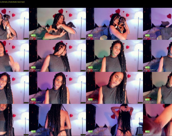 curlydoll1 — 5 minute Chaturbate female cam show recording, 720p, Feb 2, 2022