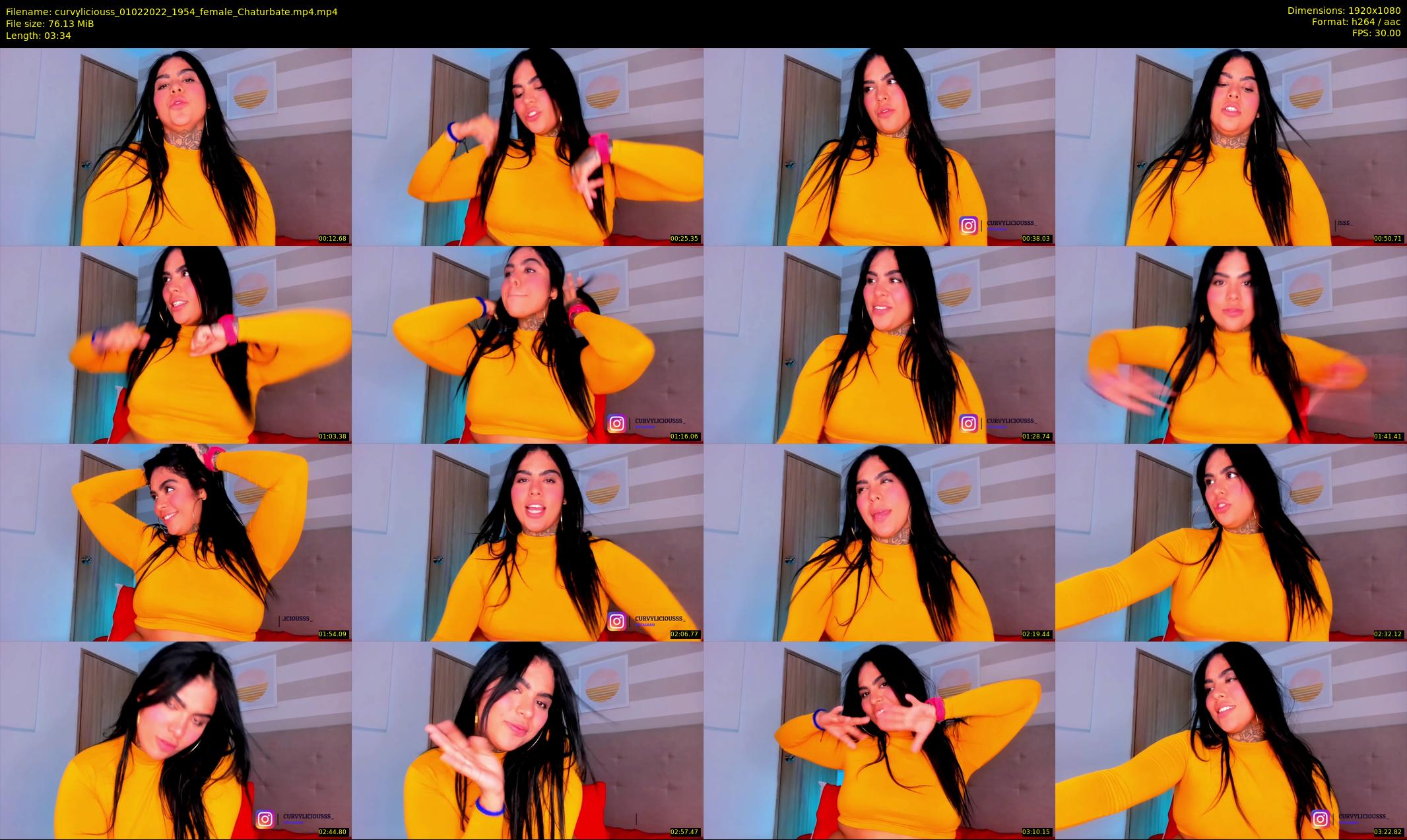 curvyliciouss — 4 minute Chaturbate female cam show recording, 1080p, Feb 1, 2022