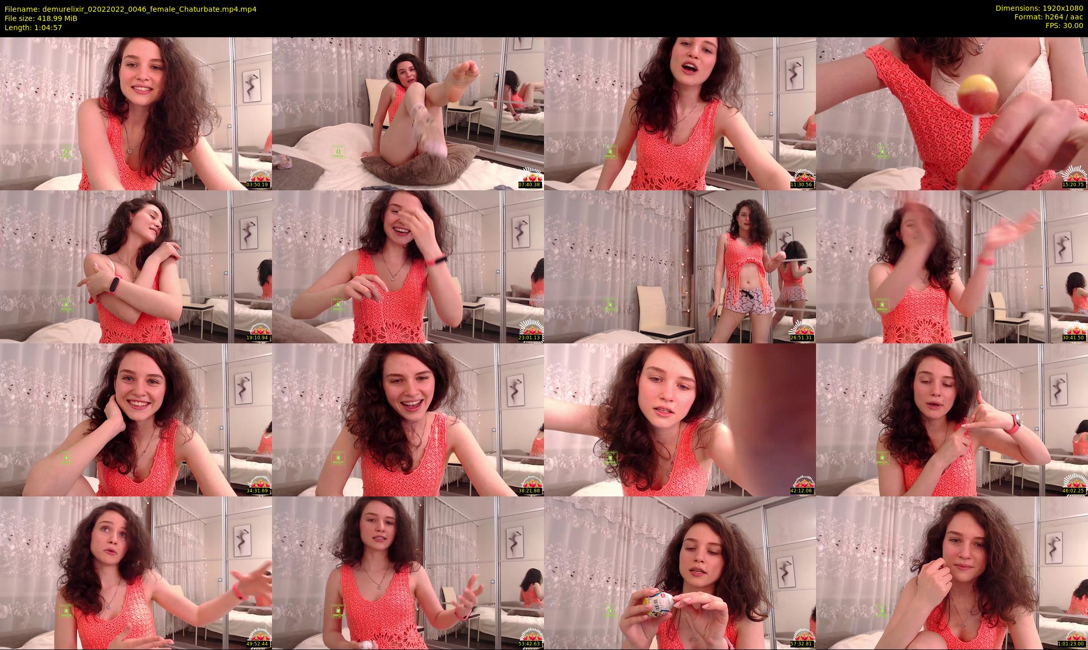 demurelixir — 65 minute Chaturbate female cam show recording, 1080p, Feb 2, 2022