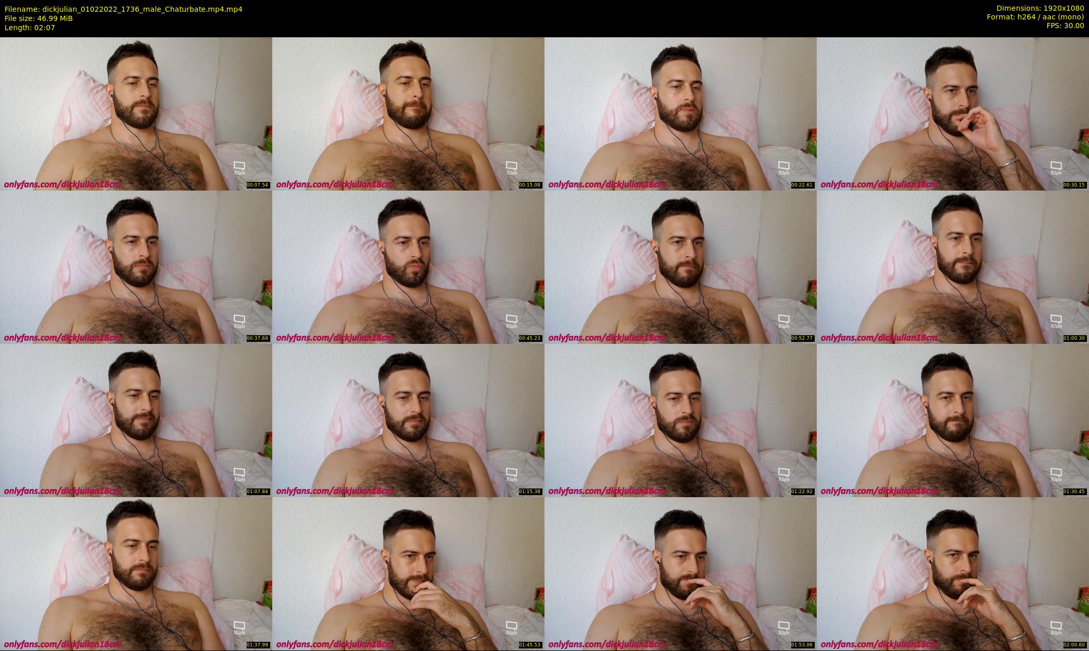 dickjulian — 3 minute Chaturbate male cam show recording, 1080p, Feb 1, 2022